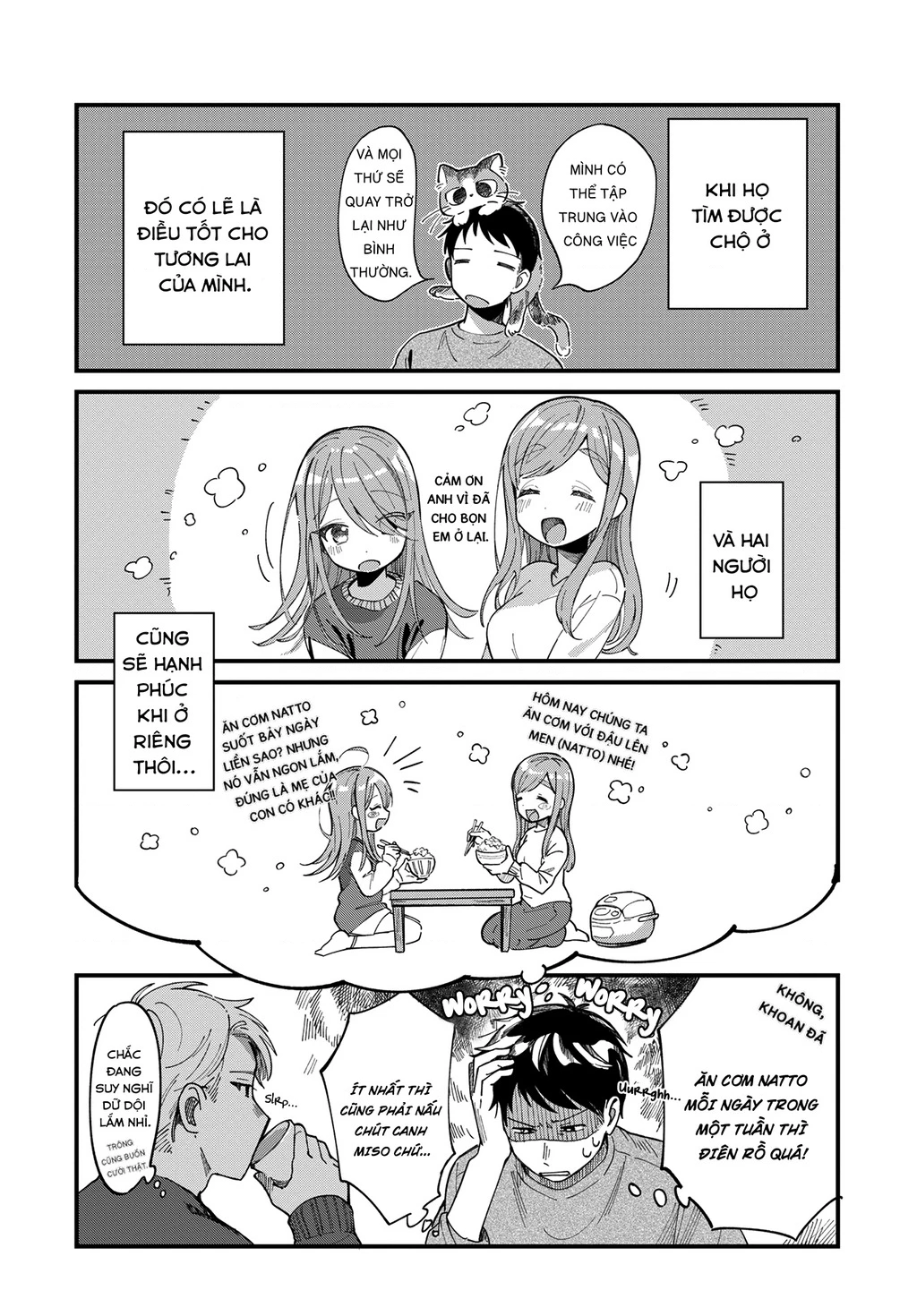Harapeko Oyako to Motokare Yanushi Chapter 9 - 8
