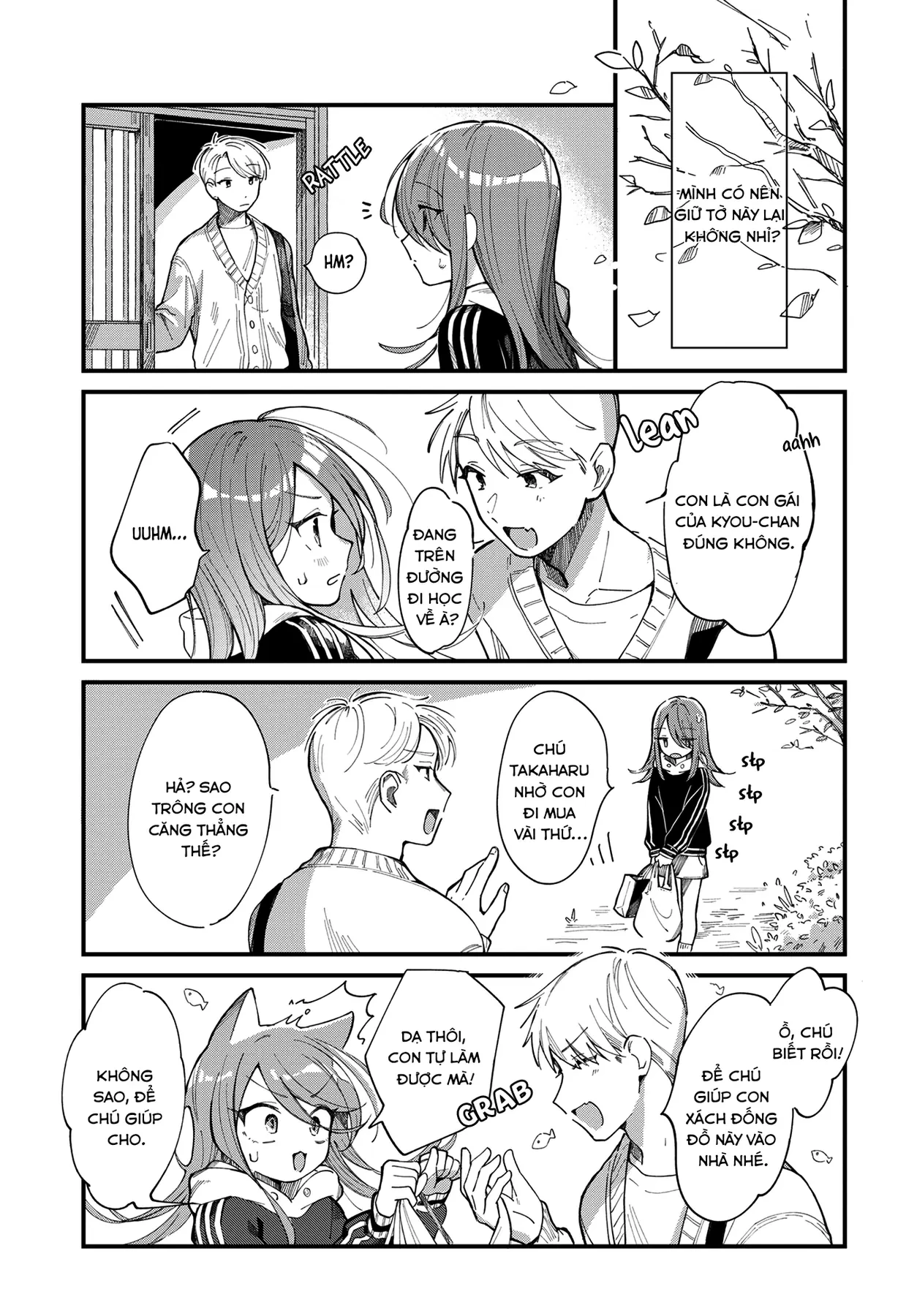 Harapeko Oyako to Motokare Yanushi Chapter  12 - 7