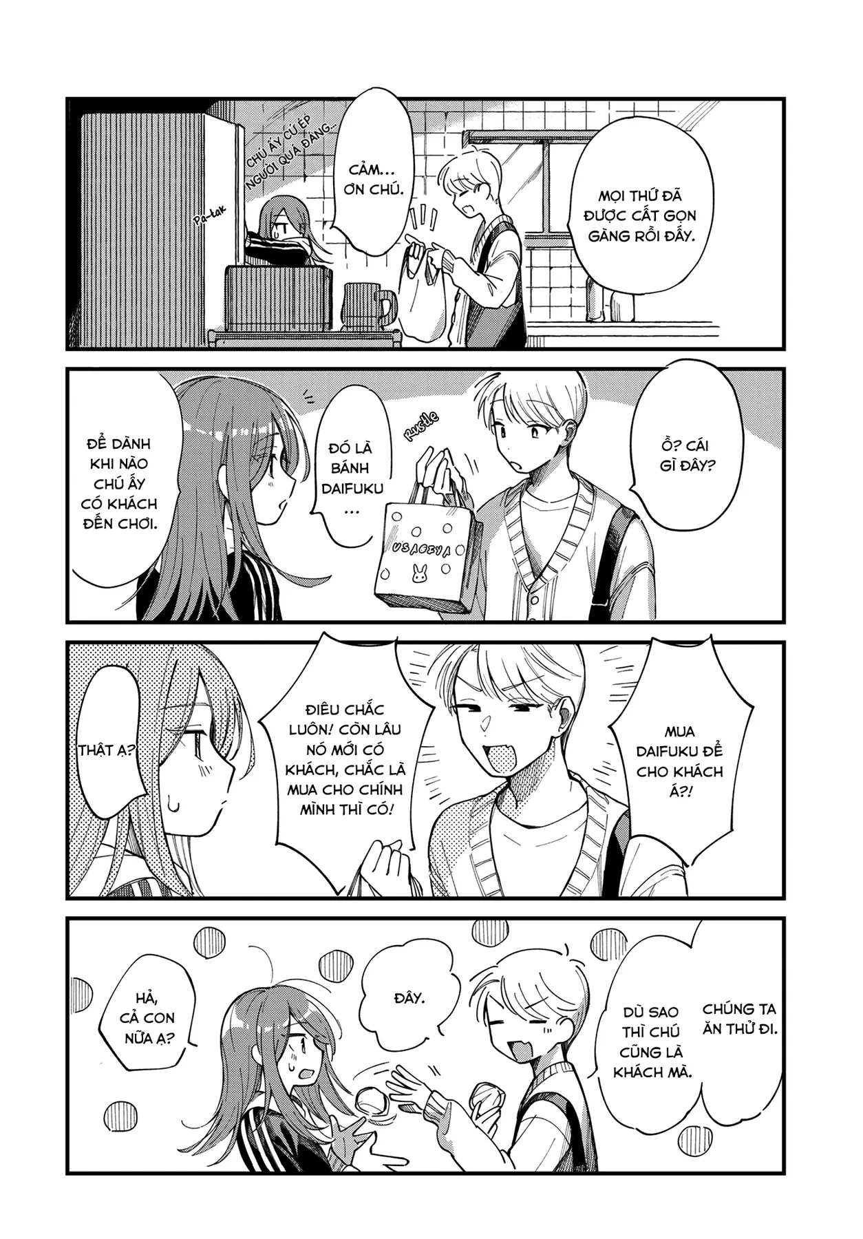 Harapeko Oyako to Motokare Yanushi Chapter  12 - 8