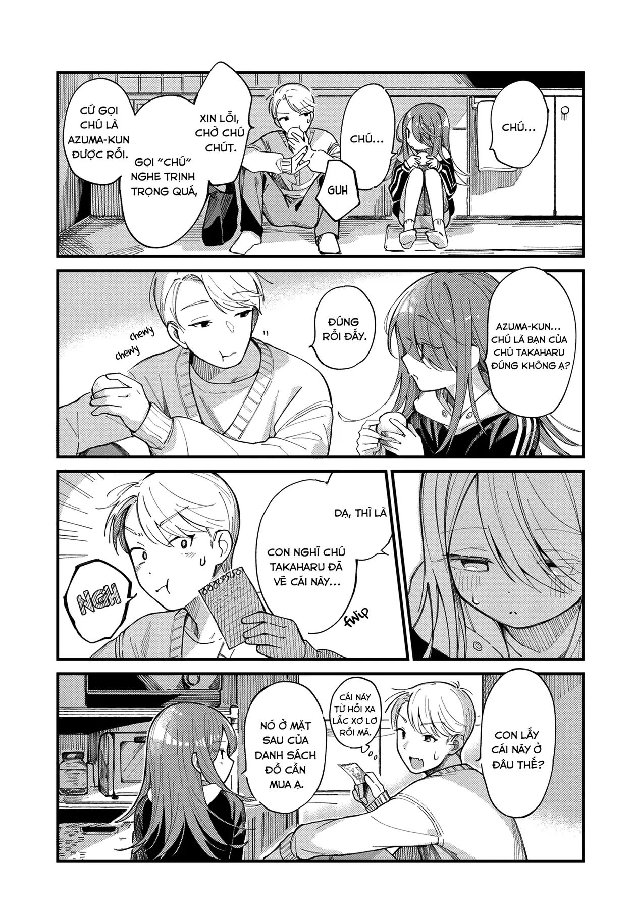 Harapeko Oyako to Motokare Yanushi Chapter  12 - 9