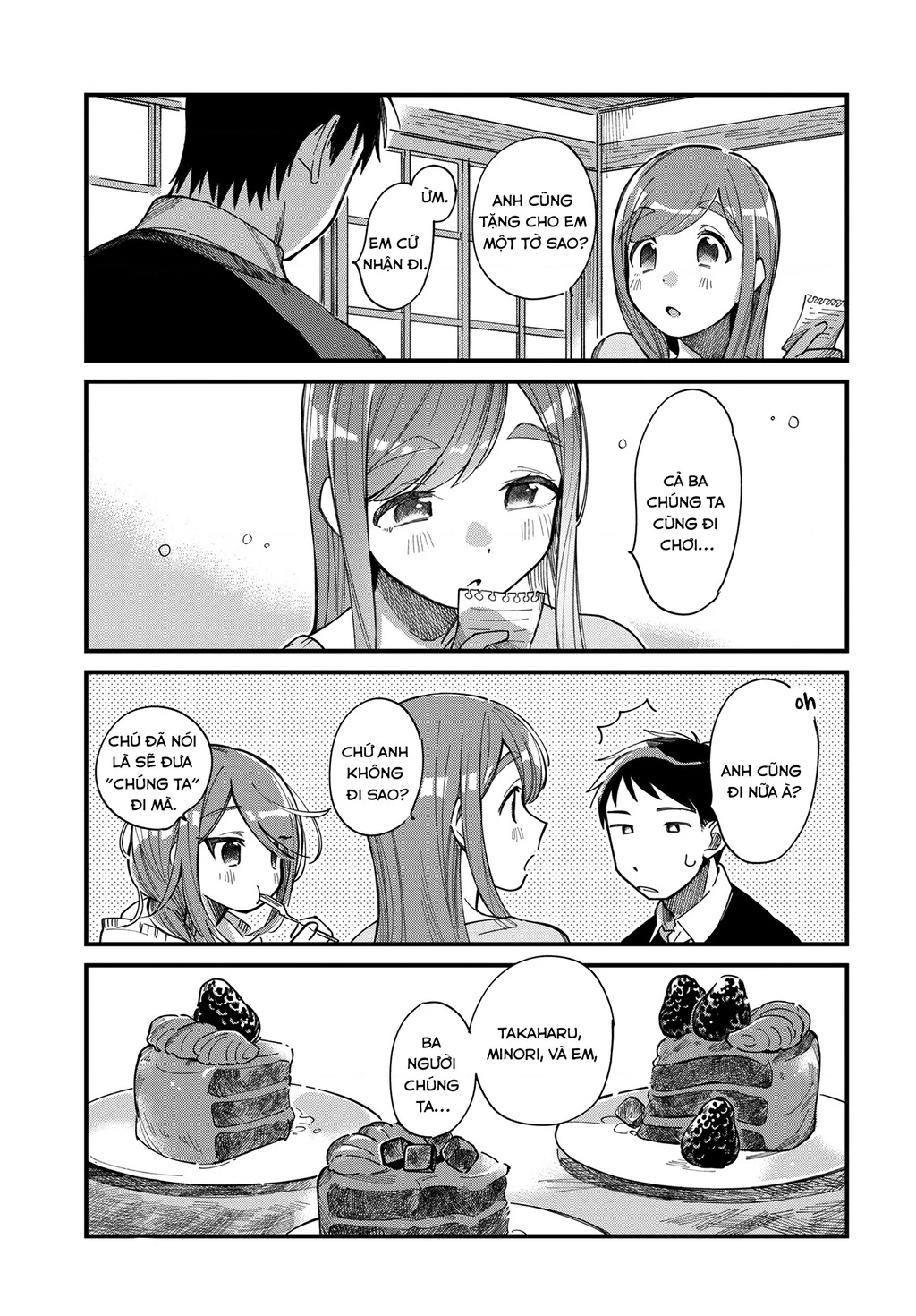 Harapeko Oyako to Motokare Yanushi Chapter 17 - 13