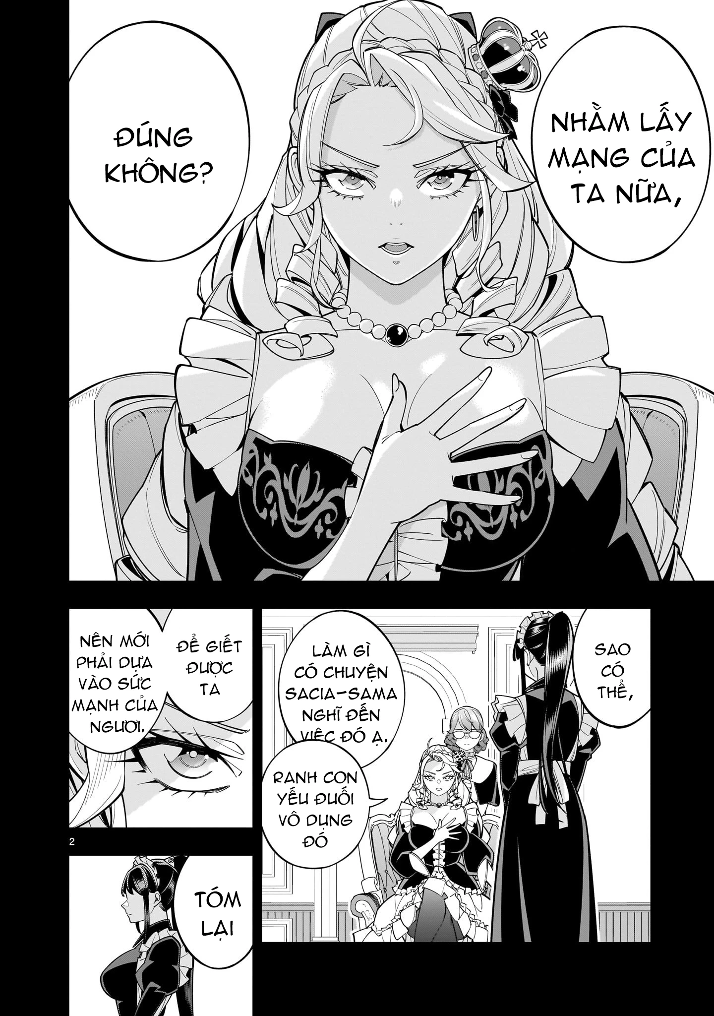 Sau khi trở về từ cõi chết, công chúa quyết định lập harem yuri để sinh tồn Chapter 10 - 3