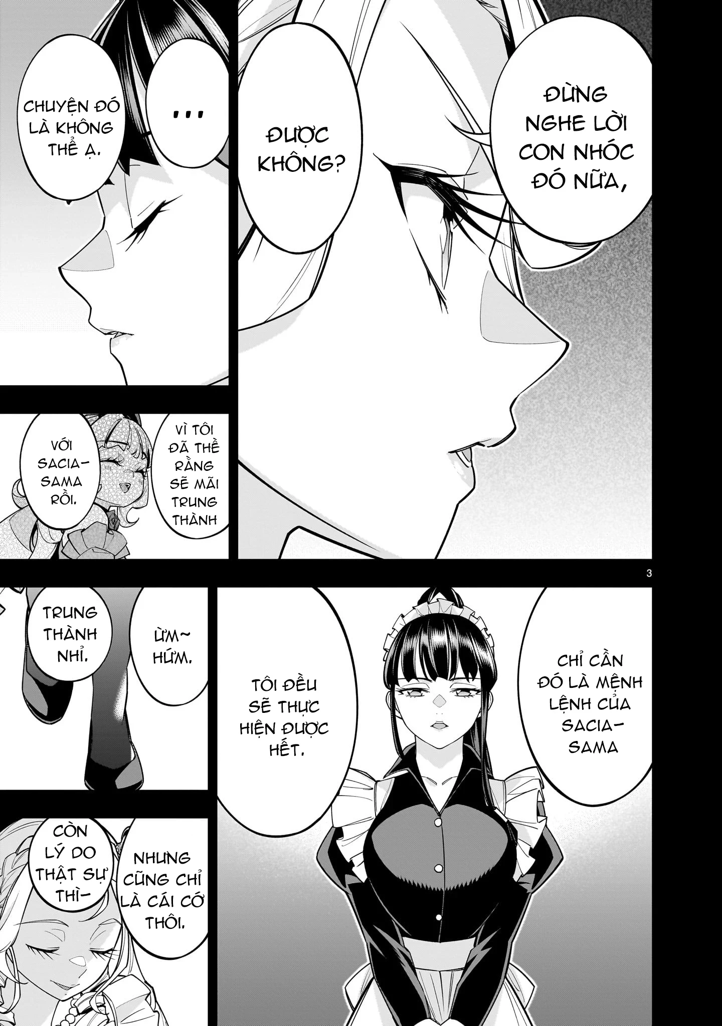 Sau khi trở về từ cõi chết, công chúa quyết định lập harem yuri để sinh tồn Chapter 10 - 4