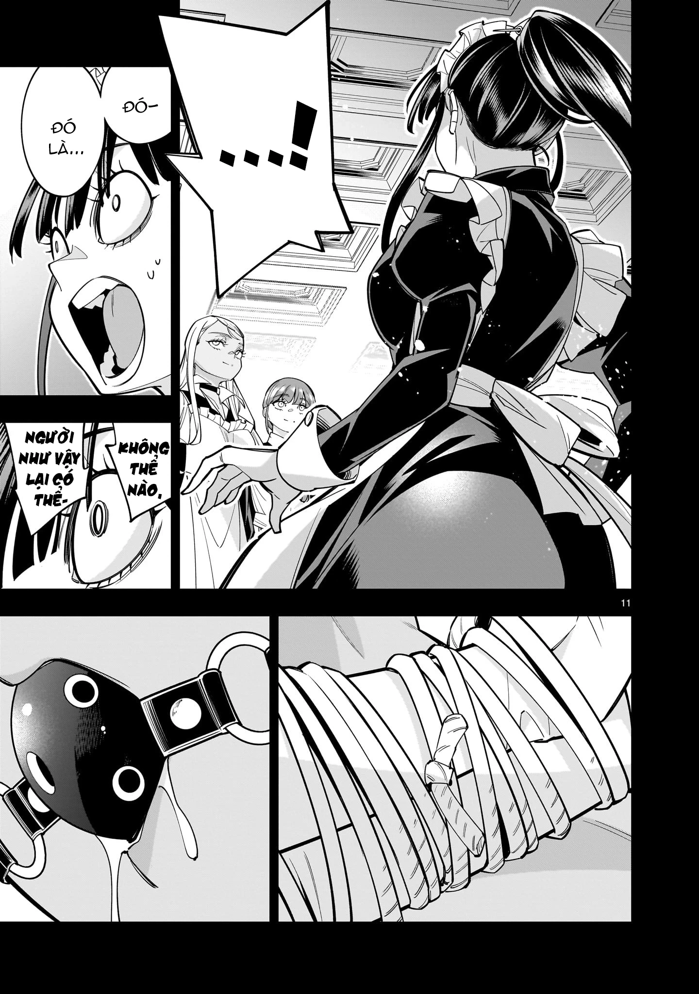 Sau khi trở về từ cõi chết, công chúa quyết định lập harem yuri để sinh tồn Chapter 10 - 12