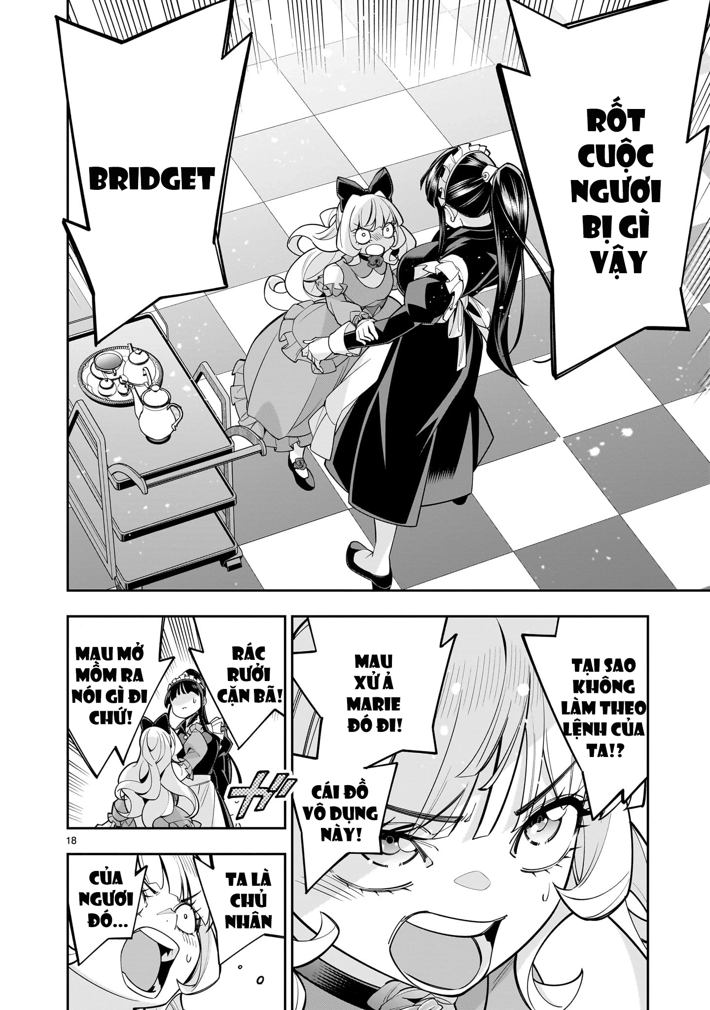 Sau khi trở về từ cõi chết, công chúa quyết định lập harem yuri để sinh tồn Chapter 10 - 18