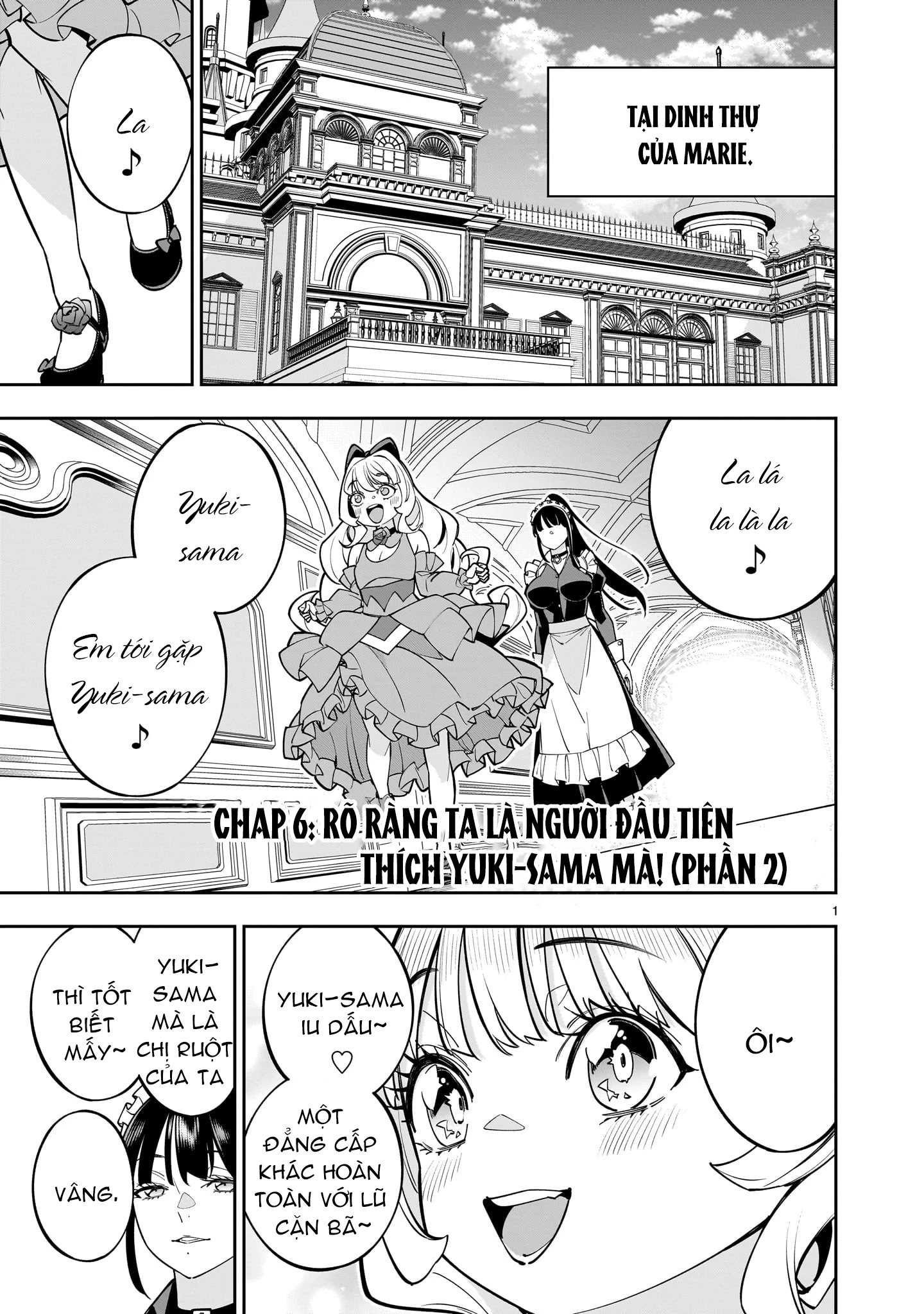 Sau khi trở về từ cõi chết, công chúa quyết định lập harem yuri để sinh tồn Chapter 6.2 - 2