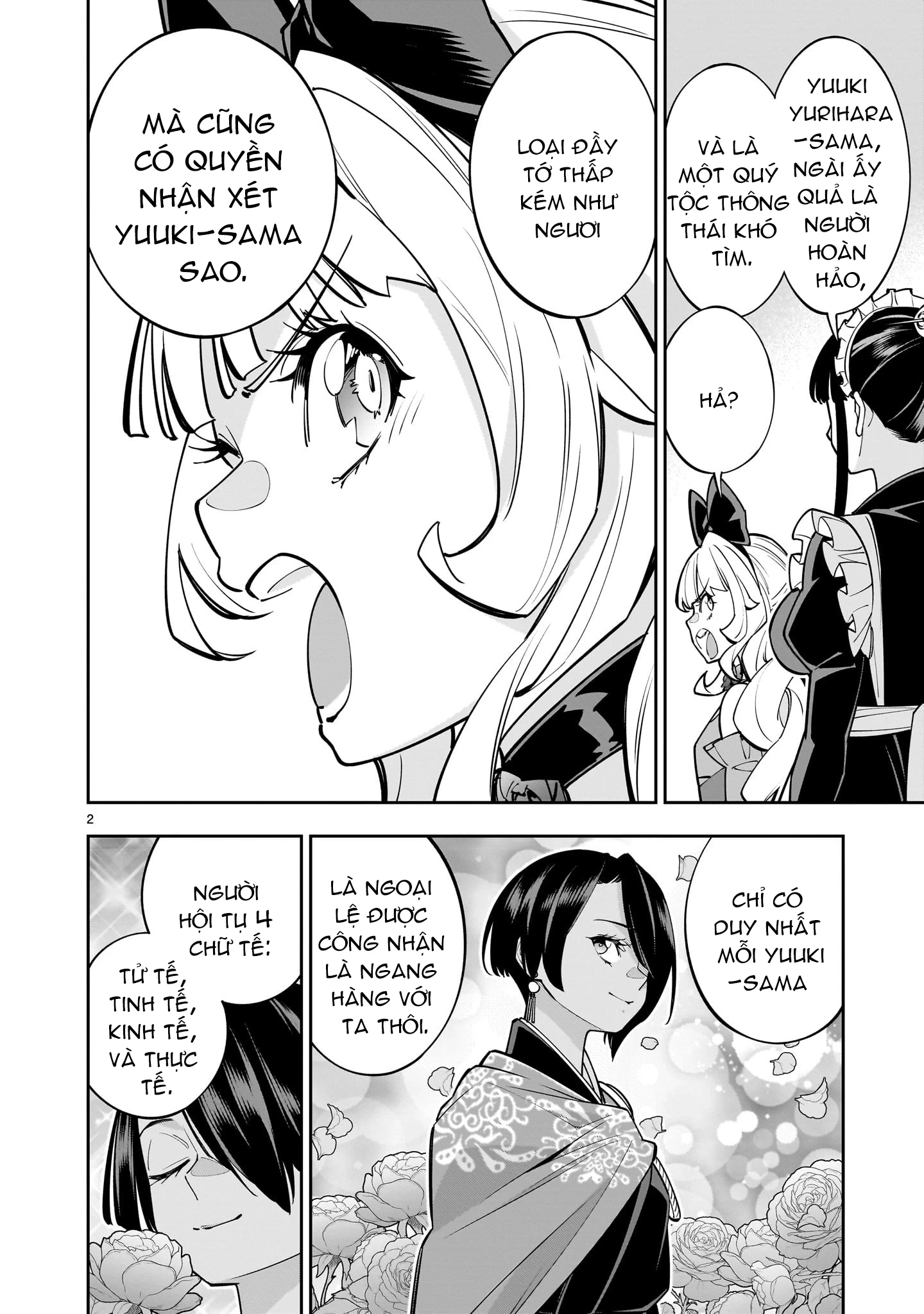 Sau khi trở về từ cõi chết, công chúa quyết định lập harem yuri để sinh tồn Chapter 6.2 - 3