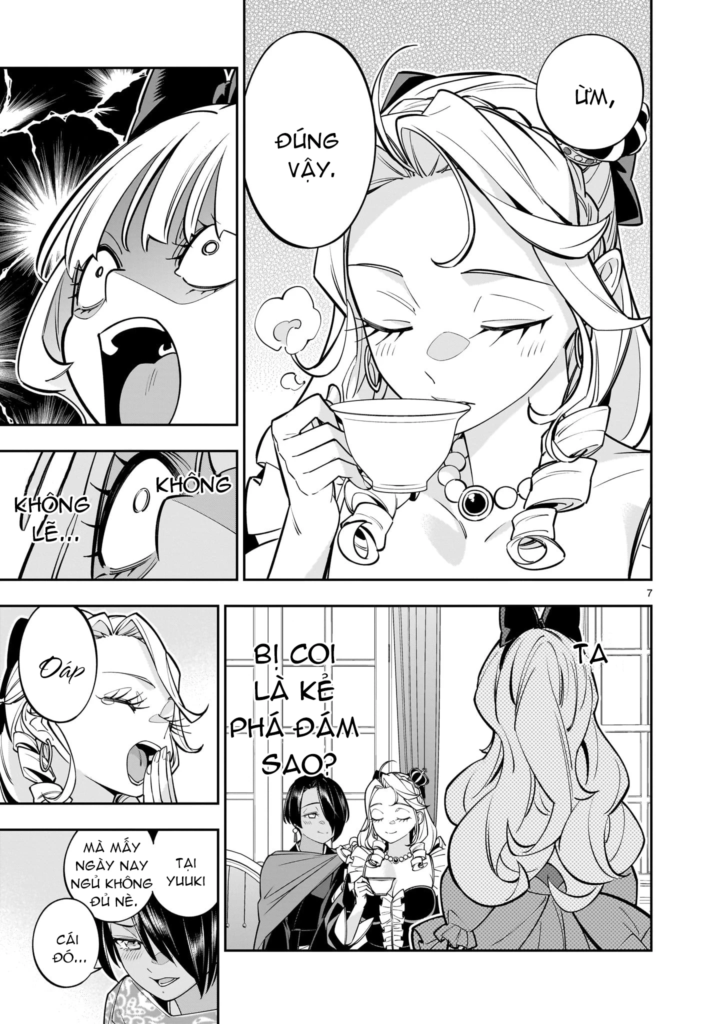 Sau khi trở về từ cõi chết, công chúa quyết định lập harem yuri để sinh tồn Chapter 6.2 - 8