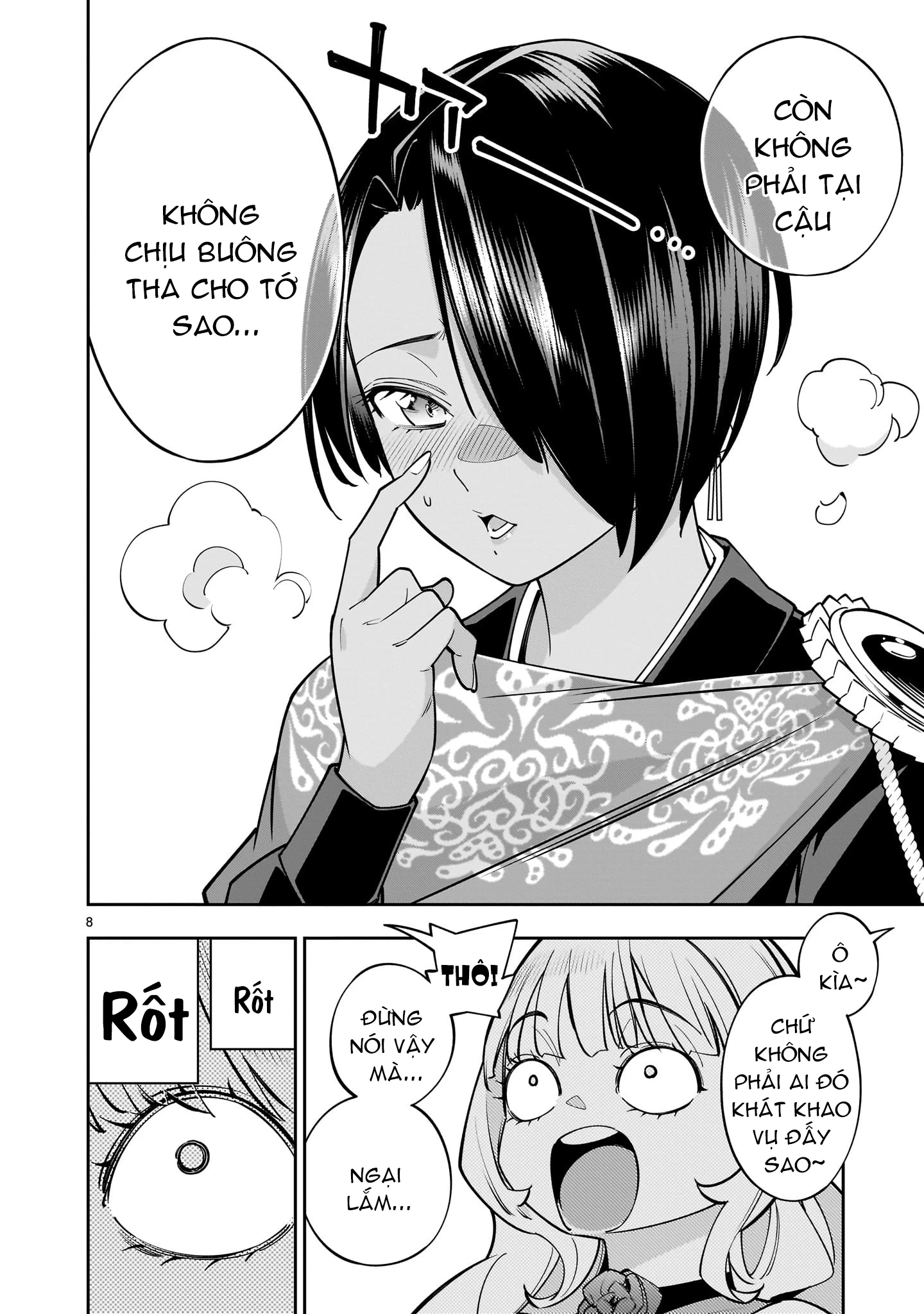 Sau khi trở về từ cõi chết, công chúa quyết định lập harem yuri để sinh tồn Chapter 6.2 - 9