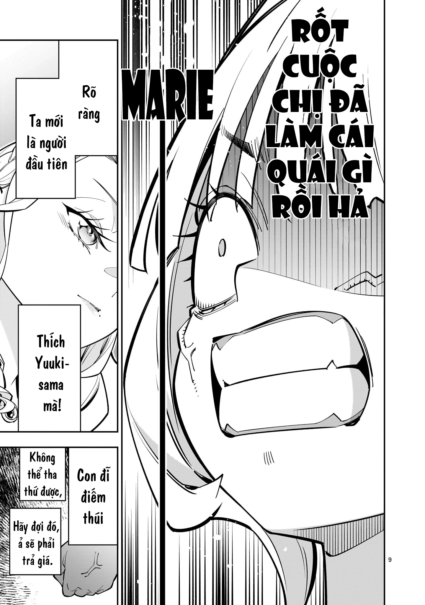 Sau khi trở về từ cõi chết, công chúa quyết định lập harem yuri để sinh tồn Chapter 6.2 - 10