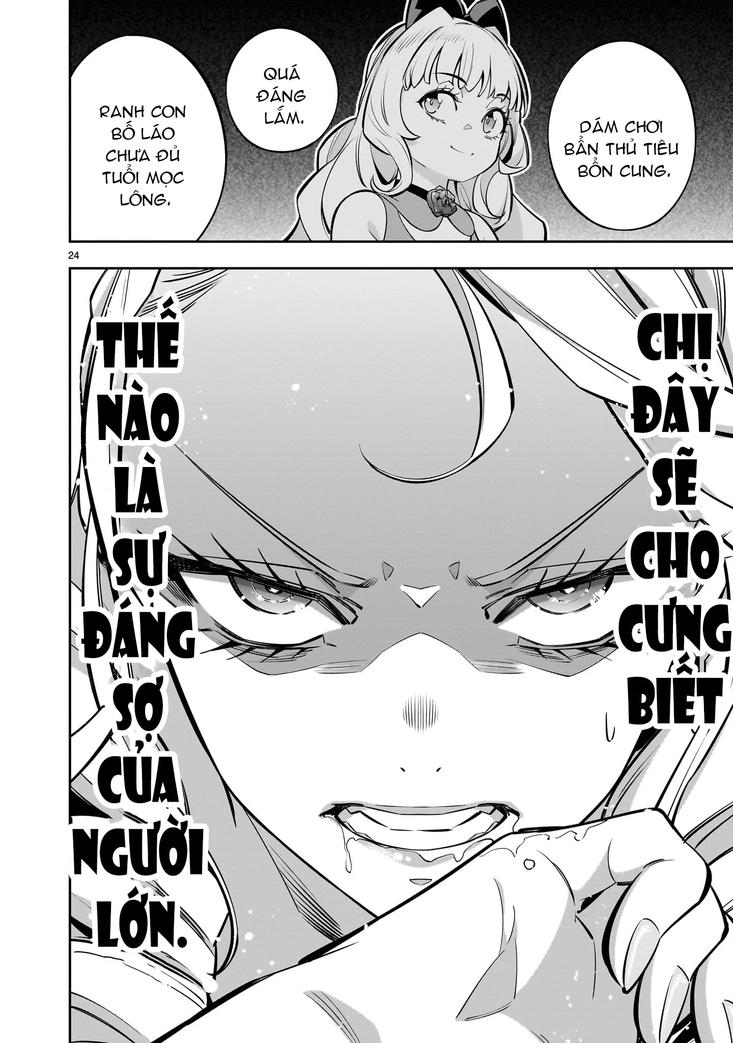 Sau khi trở về từ cõi chết, công chúa quyết định lập harem yuri để sinh tồn Chapter 6.2 - 24