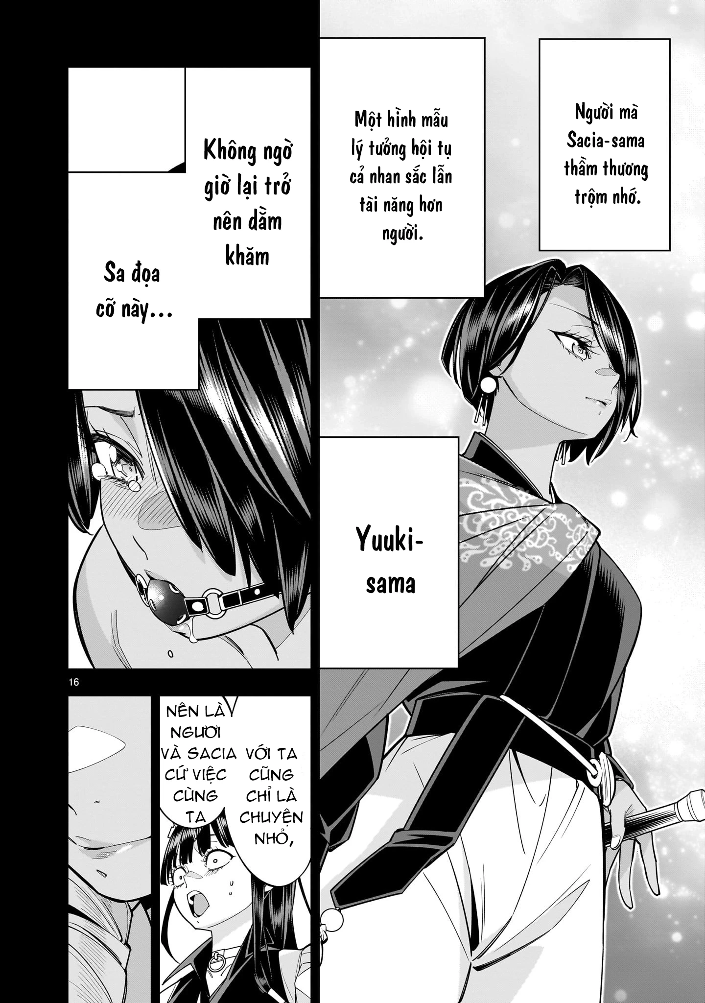 Sau khi trở về từ cõi chết, công chúa quyết định lập harem yuri để sinh tồn Chapter 8.2 - 16