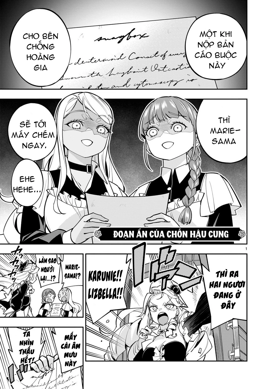 Sau khi trở về từ cõi chết, công chúa quyết định lập harem yuri để sinh tồn Chapter 9.2 - 2