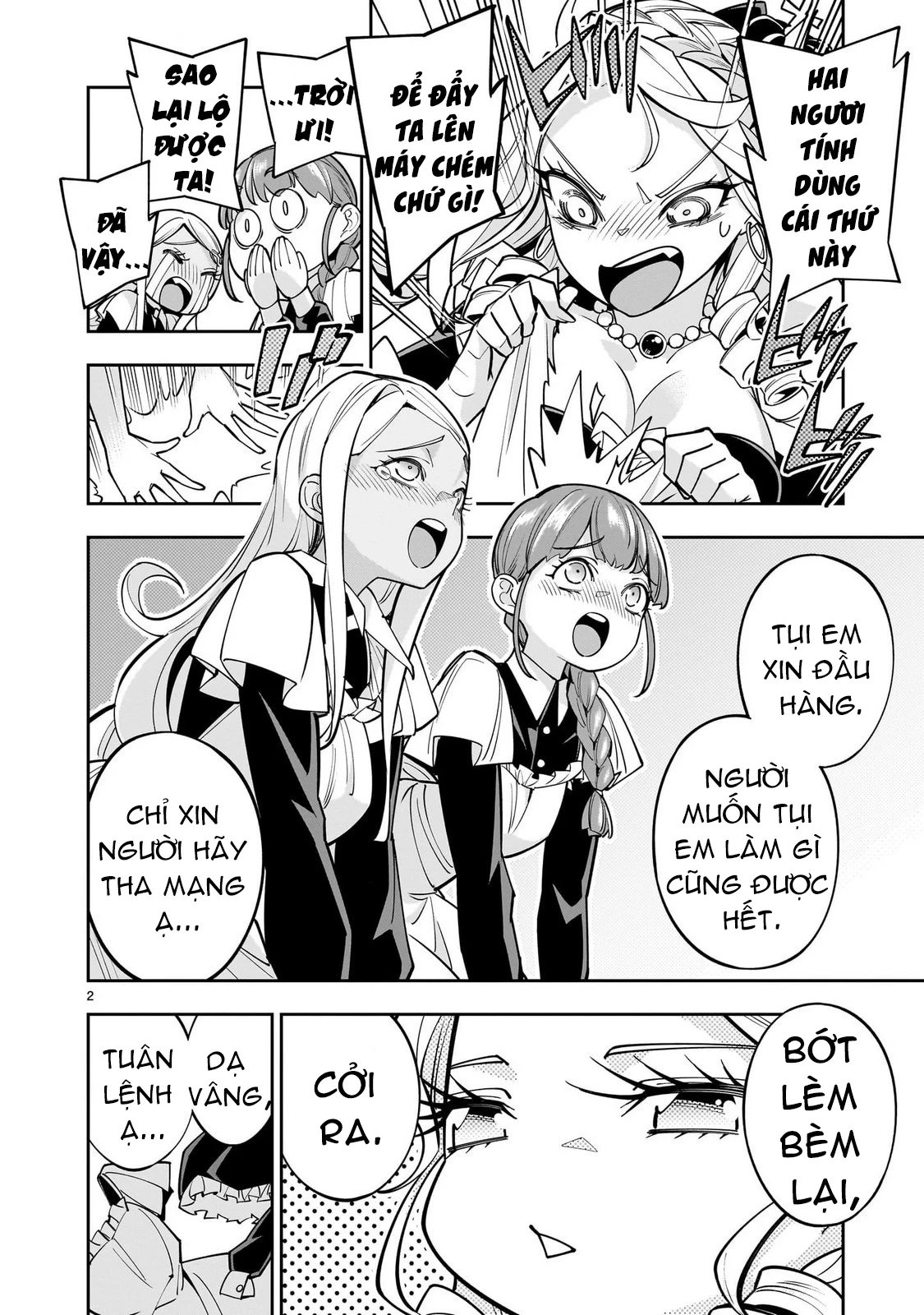 Sau khi trở về từ cõi chết, công chúa quyết định lập harem yuri để sinh tồn Chapter 9.2 - 3