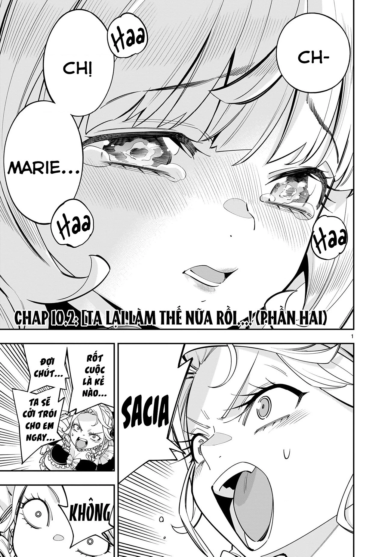 Sau khi trở về từ cõi chết, công chúa quyết định lập harem yuri để sinh tồn Chapter 10.2 - 2