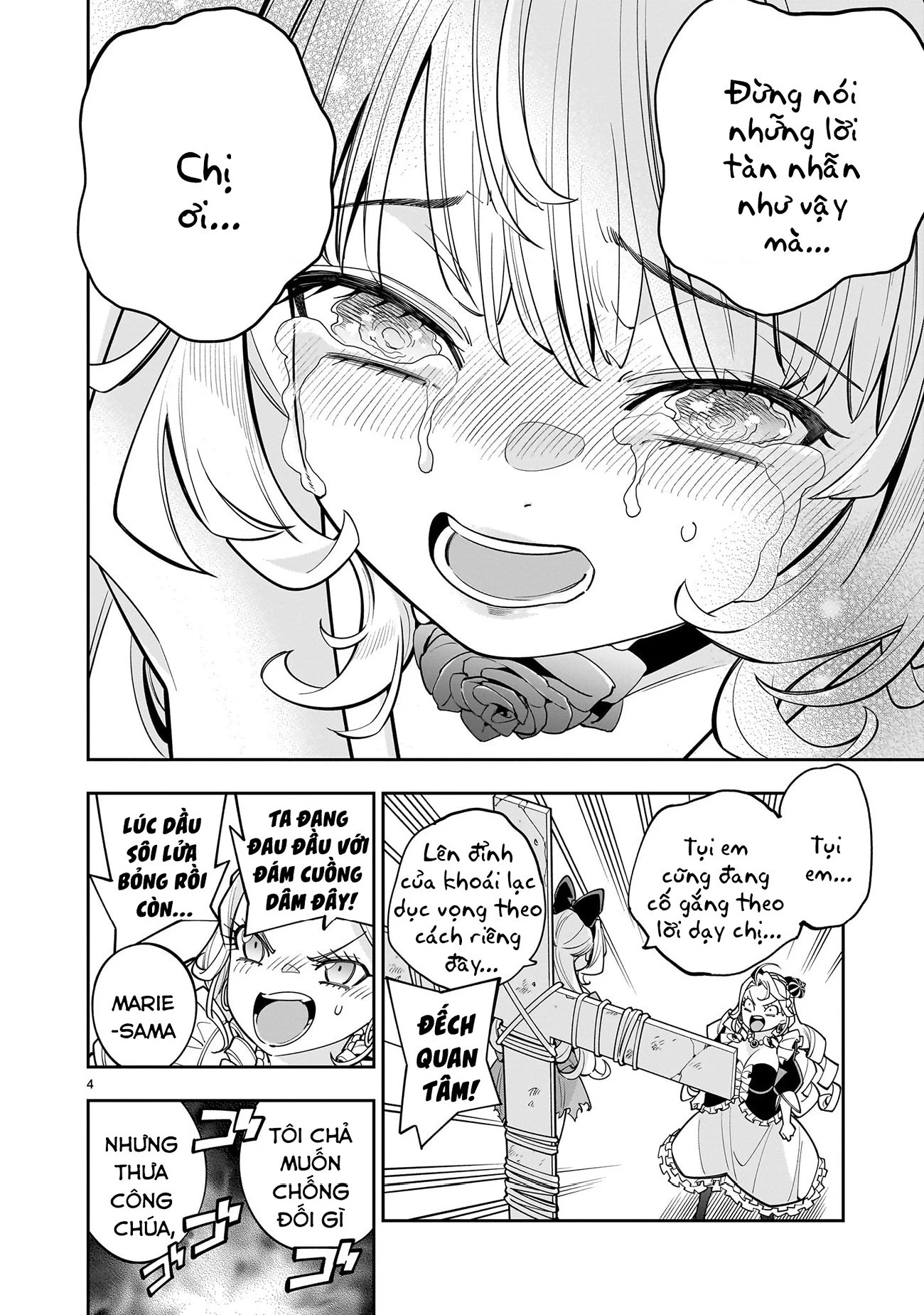 Sau khi trở về từ cõi chết, công chúa quyết định lập harem yuri để sinh tồn Chapter 10.2 - 5