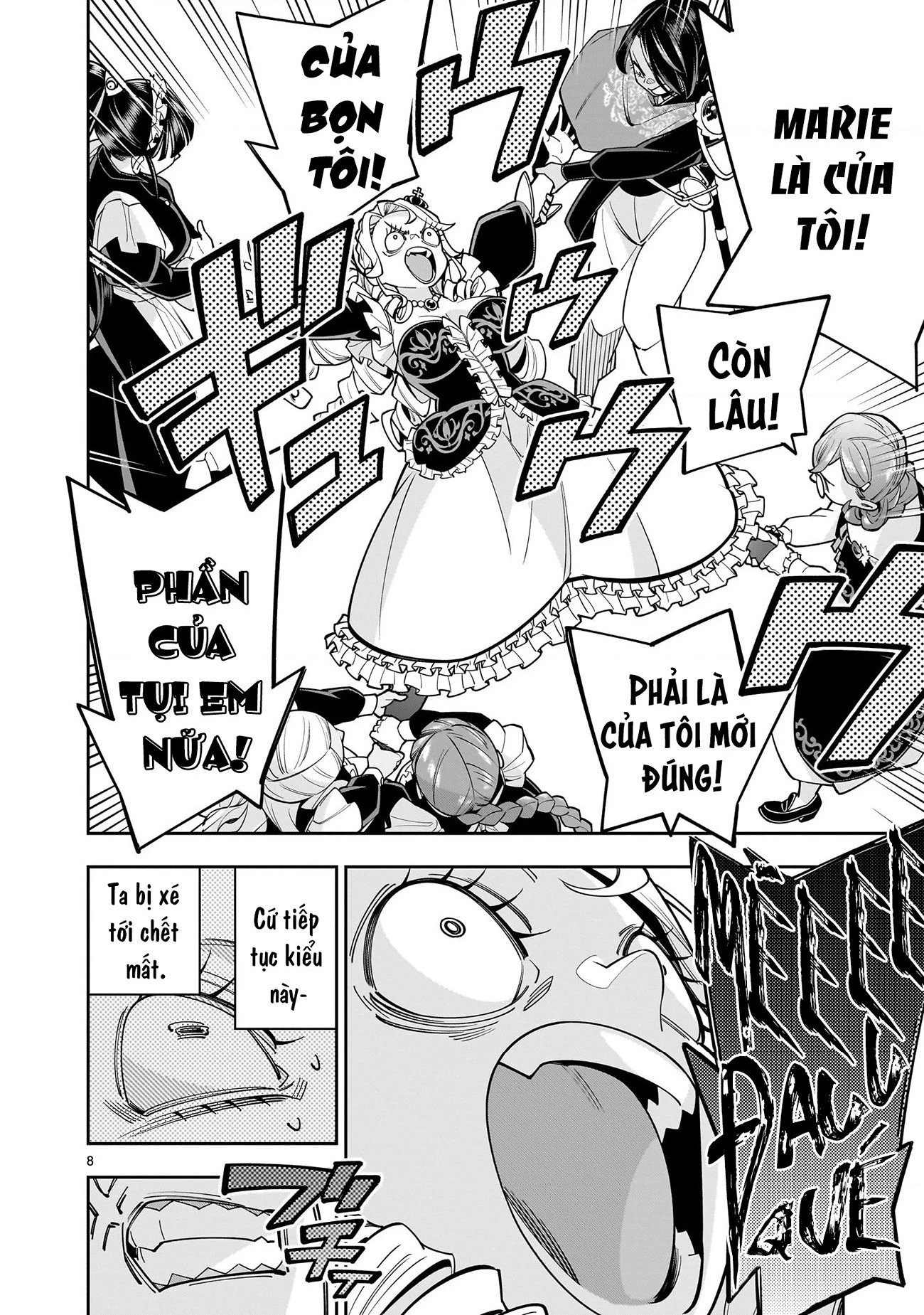 Sau khi trở về từ cõi chết, công chúa quyết định lập harem yuri để sinh tồn Chapter 10.2 - 9