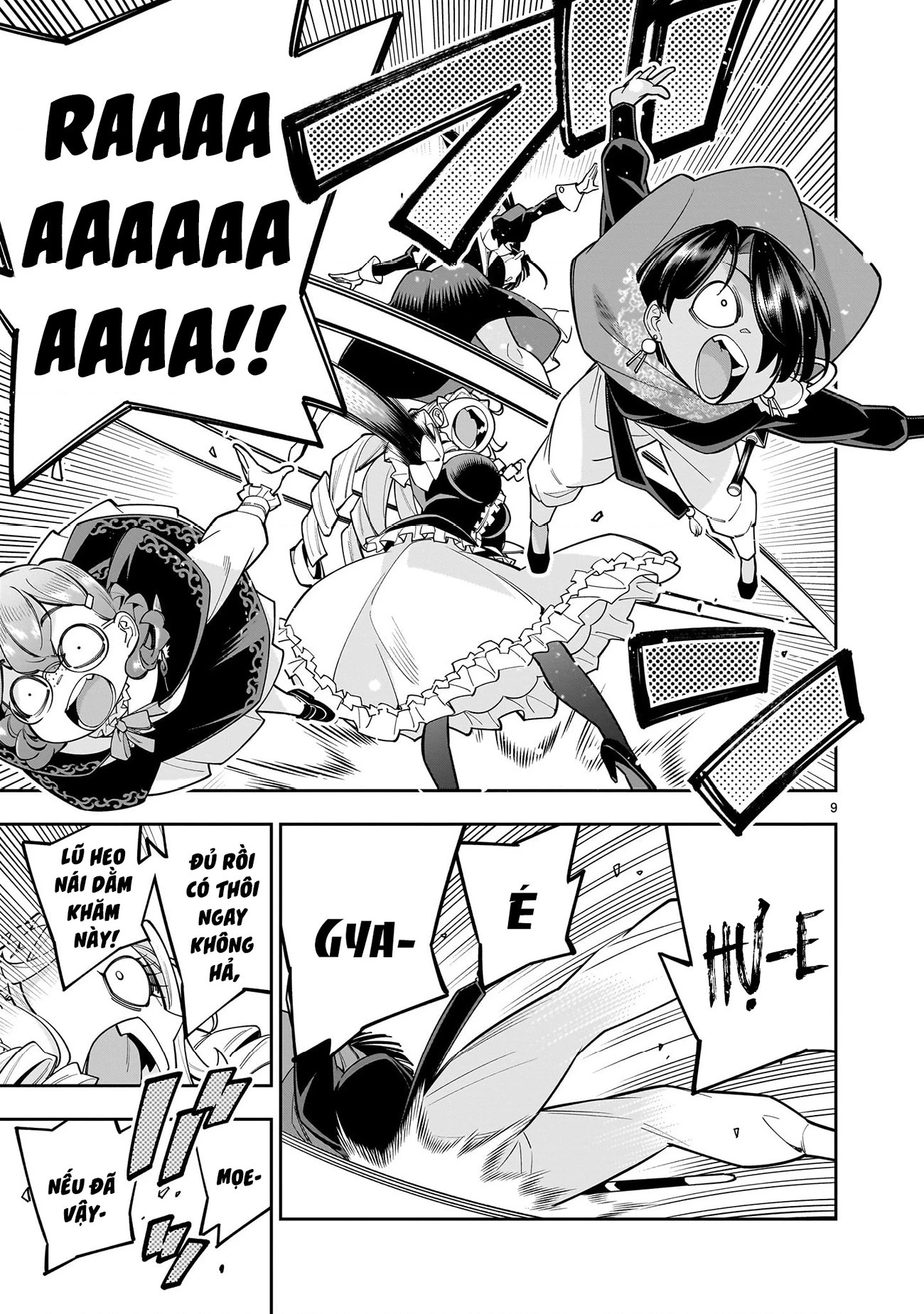 Sau khi trở về từ cõi chết, công chúa quyết định lập harem yuri để sinh tồn Chapter 10.2 - 10