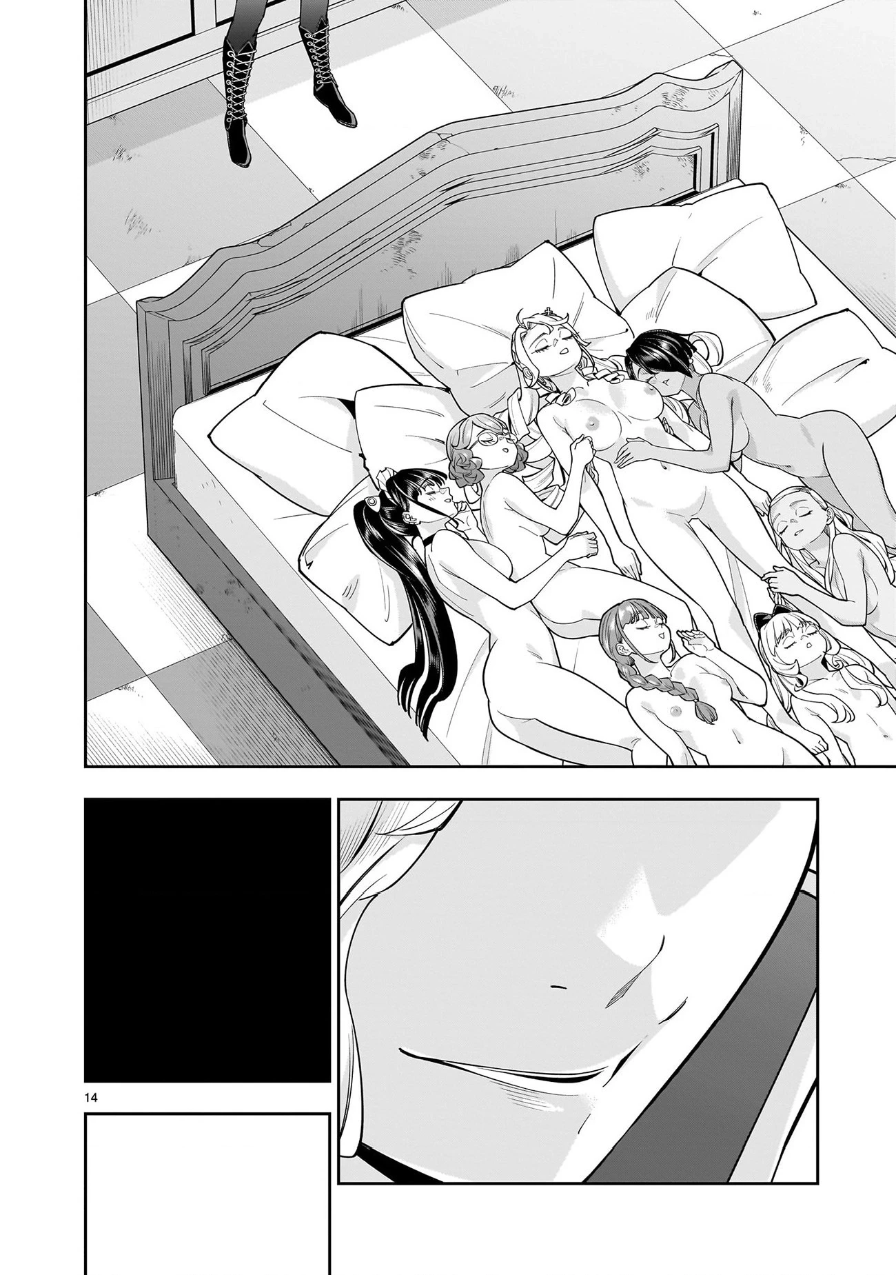 Sau khi trở về từ cõi chết, công chúa quyết định lập harem yuri để sinh tồn Chapter 10.2 - 14