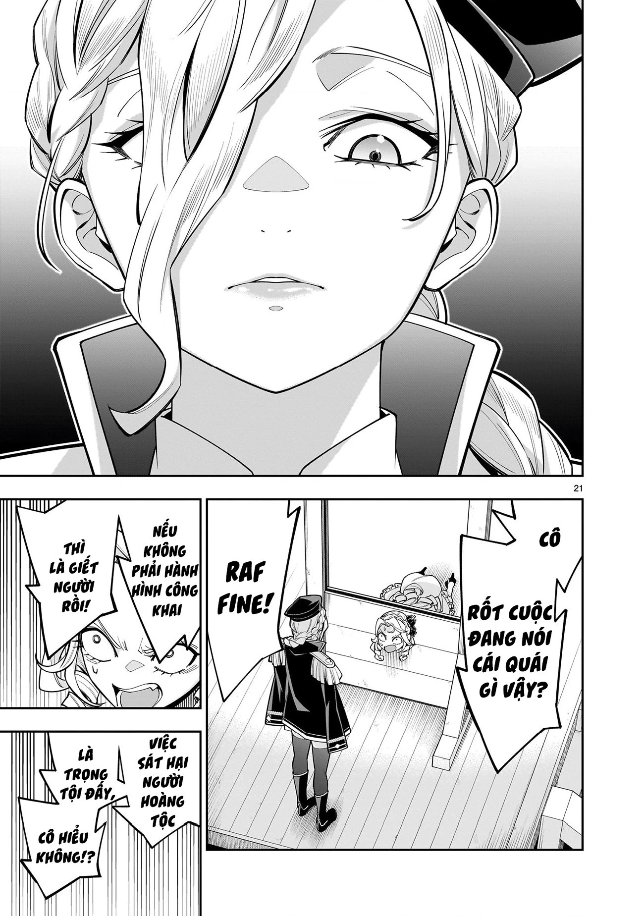 Sau khi trở về từ cõi chết, công chúa quyết định lập harem yuri để sinh tồn Chapter 10.2 - 20