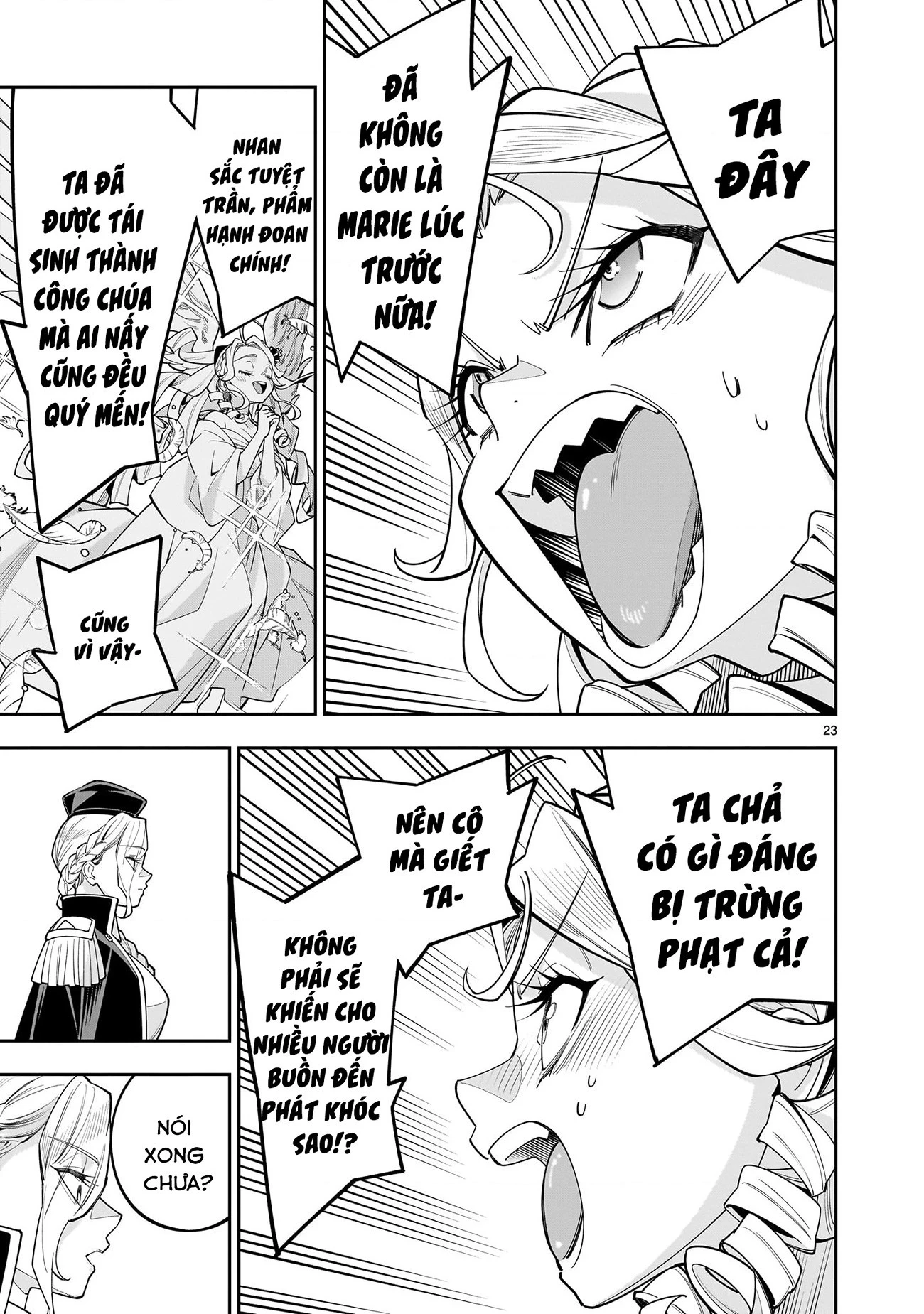 Sau khi trở về từ cõi chết, công chúa quyết định lập harem yuri để sinh tồn Chapter 10.2 - 22