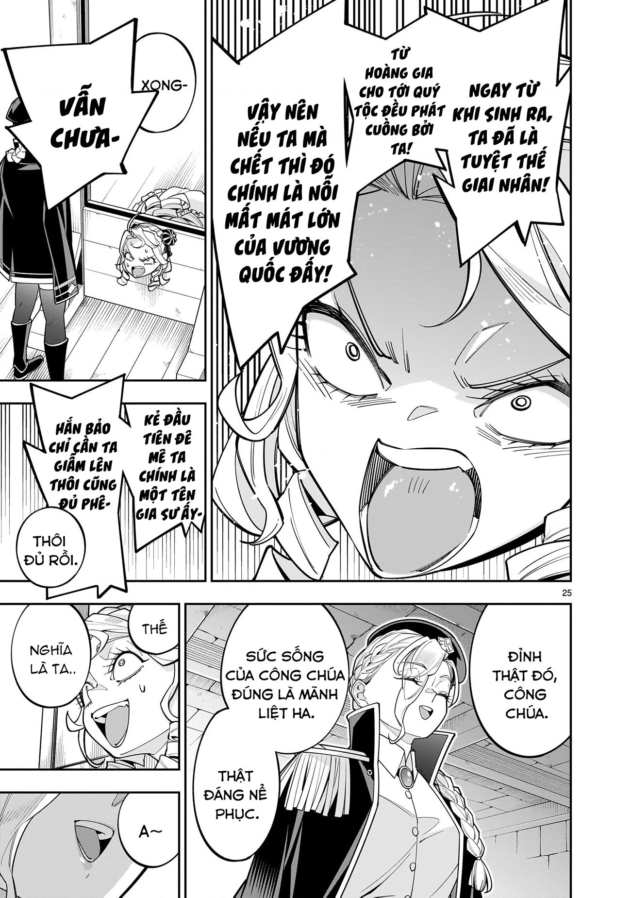 Sau khi trở về từ cõi chết, công chúa quyết định lập harem yuri để sinh tồn Chapter 10.2 - 24