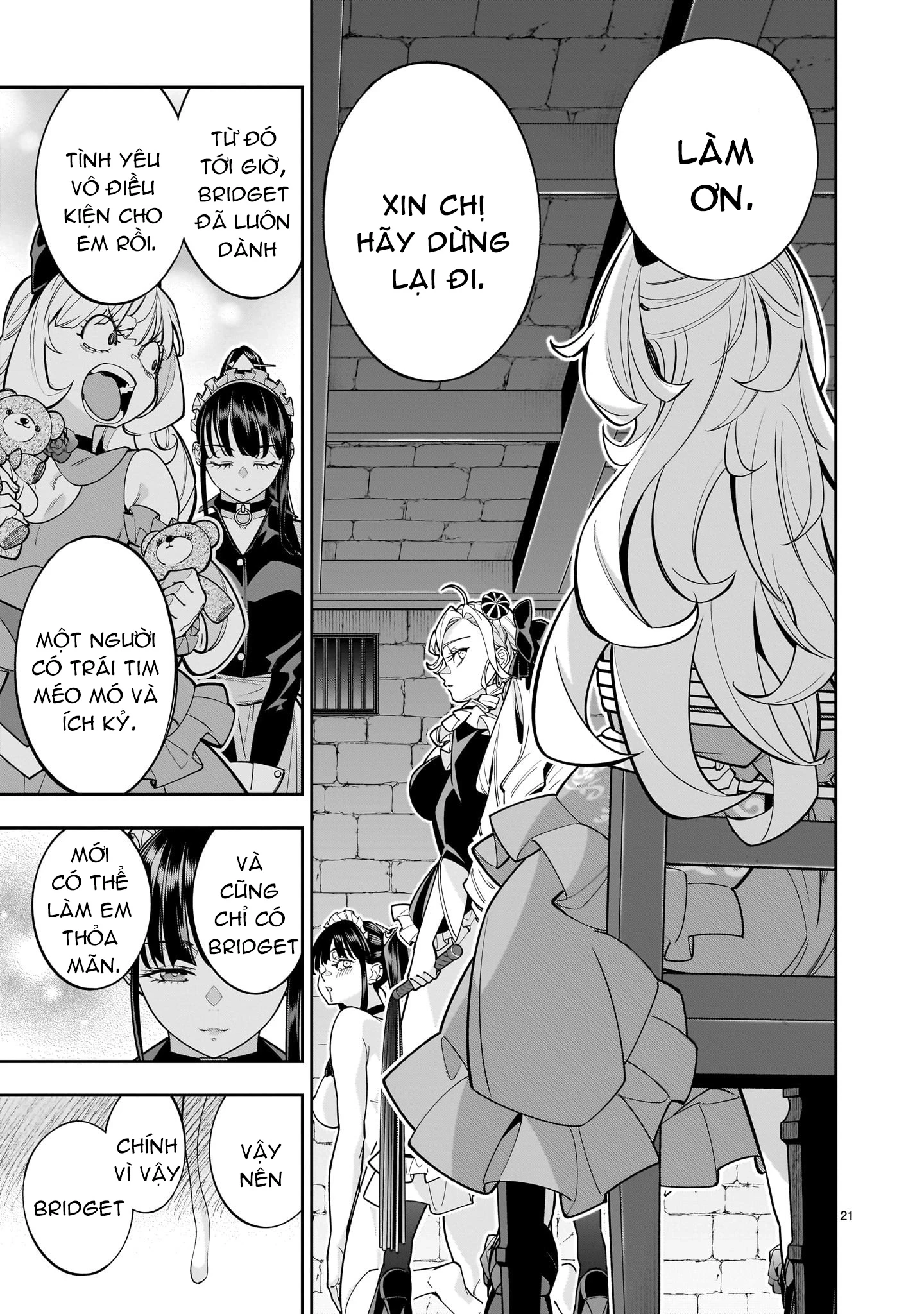 Sau khi trở về từ cõi chết, công chúa quyết định lập harem yuri để sinh tồn Chapter 11 - 21