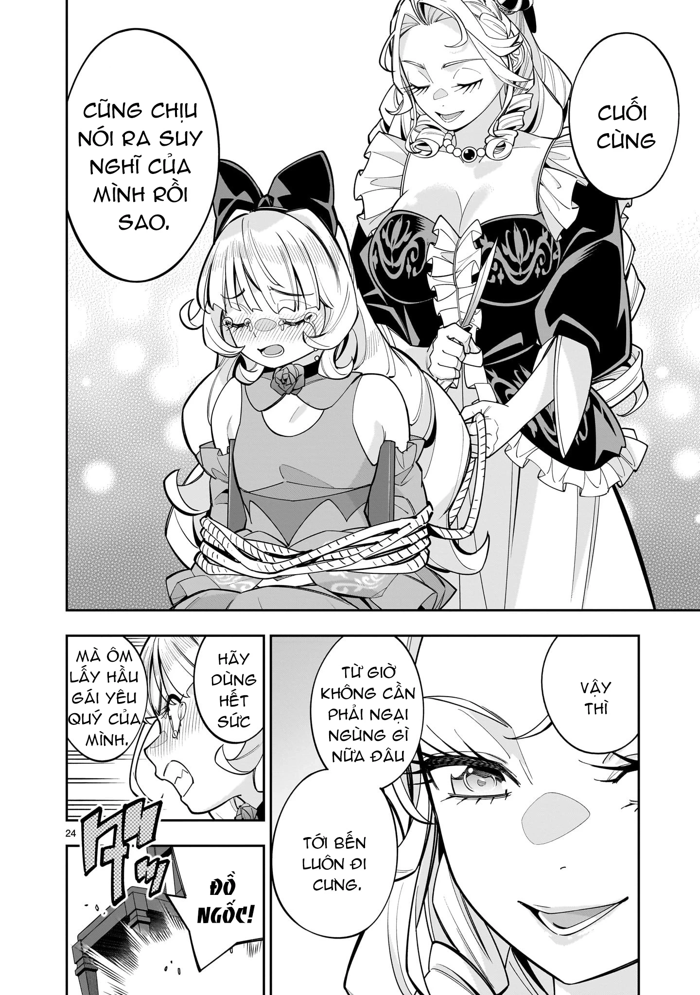 Sau khi trở về từ cõi chết, công chúa quyết định lập harem yuri để sinh tồn Chapter 11 - 23