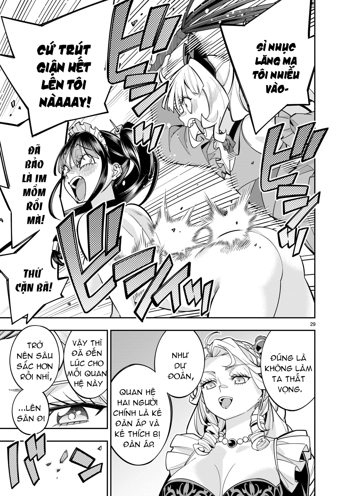 Sau khi trở về từ cõi chết, công chúa quyết định lập harem yuri để sinh tồn Chapter 11 - 28