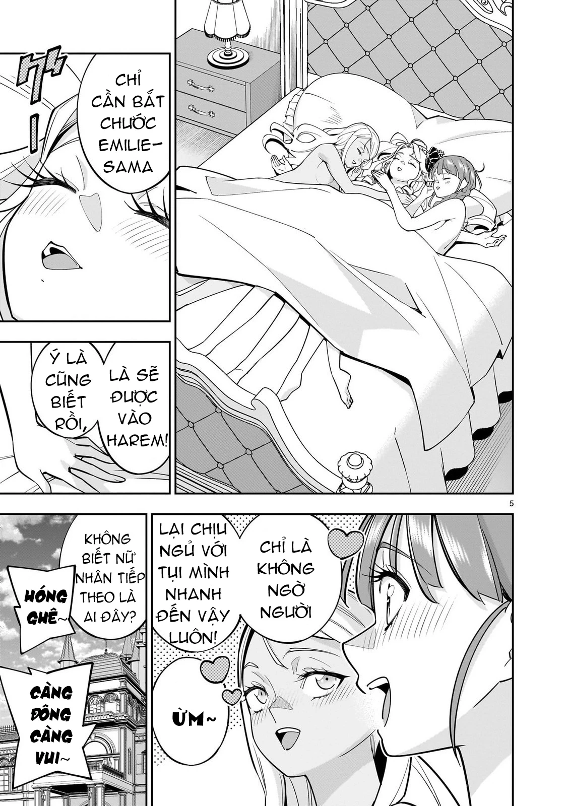 Sau khi trở về từ cõi chết, công chúa quyết định lập harem yuri để sinh tồn Chapter 12 - 6