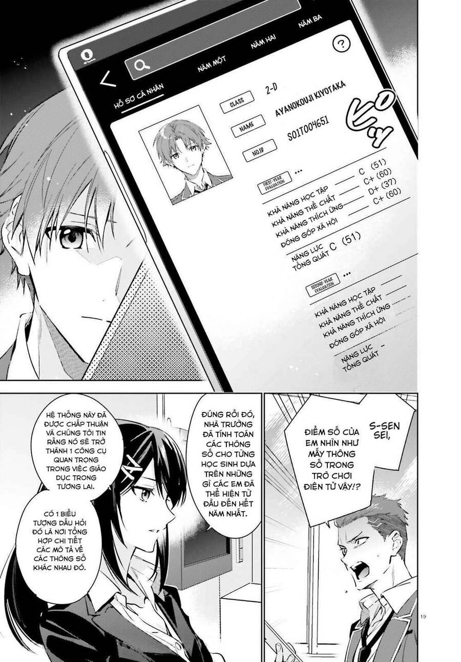 Chào Mừng Đến Với Lớp Học Đề Cao Thực Lực Năm 2 Chapter 1 - 19