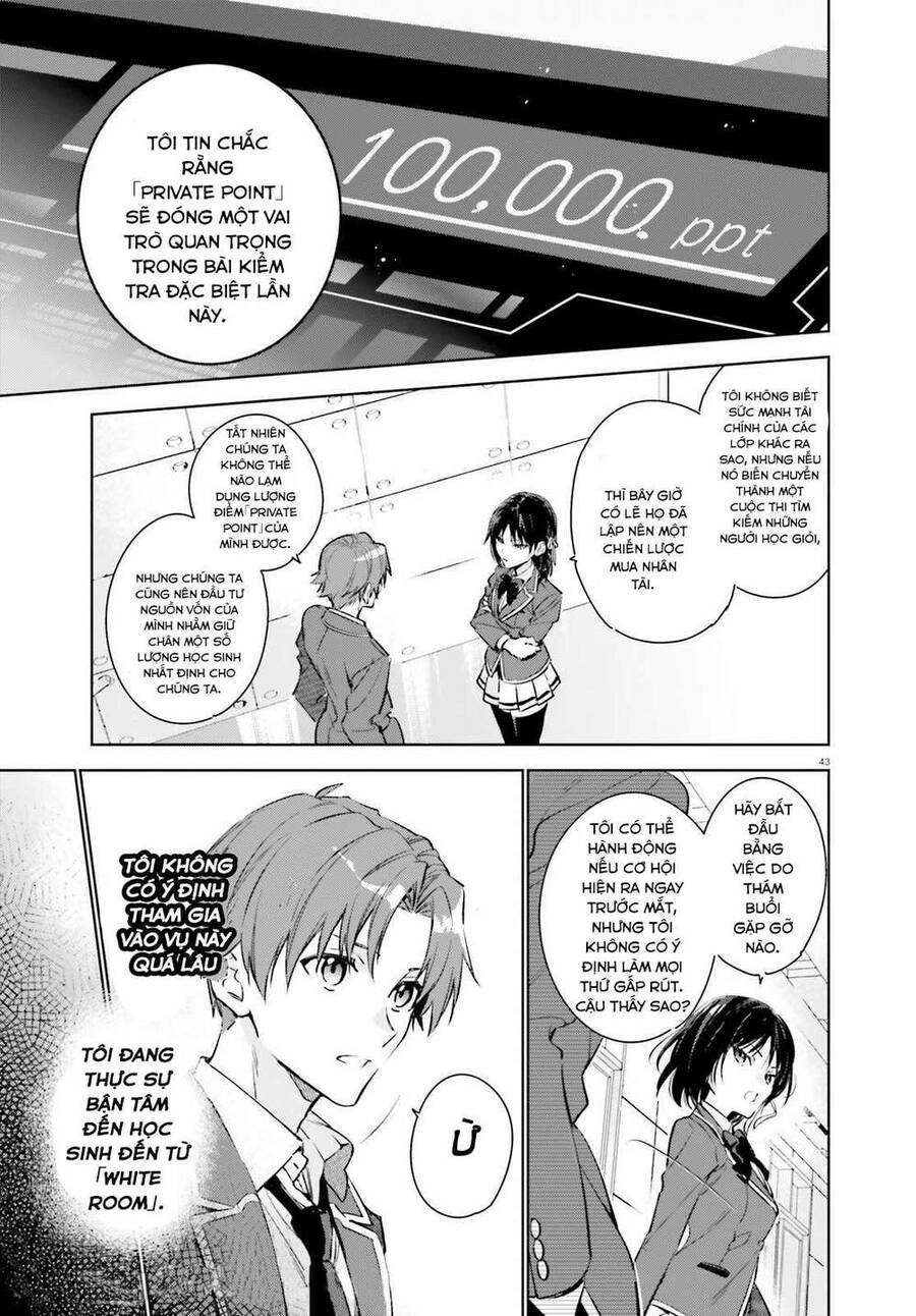 Chào Mừng Đến Với Lớp Học Đề Cao Thực Lực Năm 2 Chapter 1 - 43