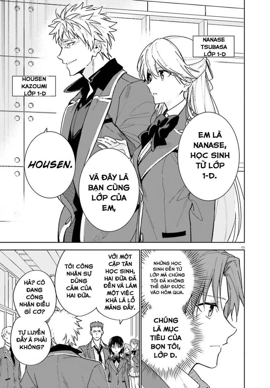 Chào Mừng Đến Với Lớp Học Đề Cao Thực Lực Năm 2 Chapter 3 - 5