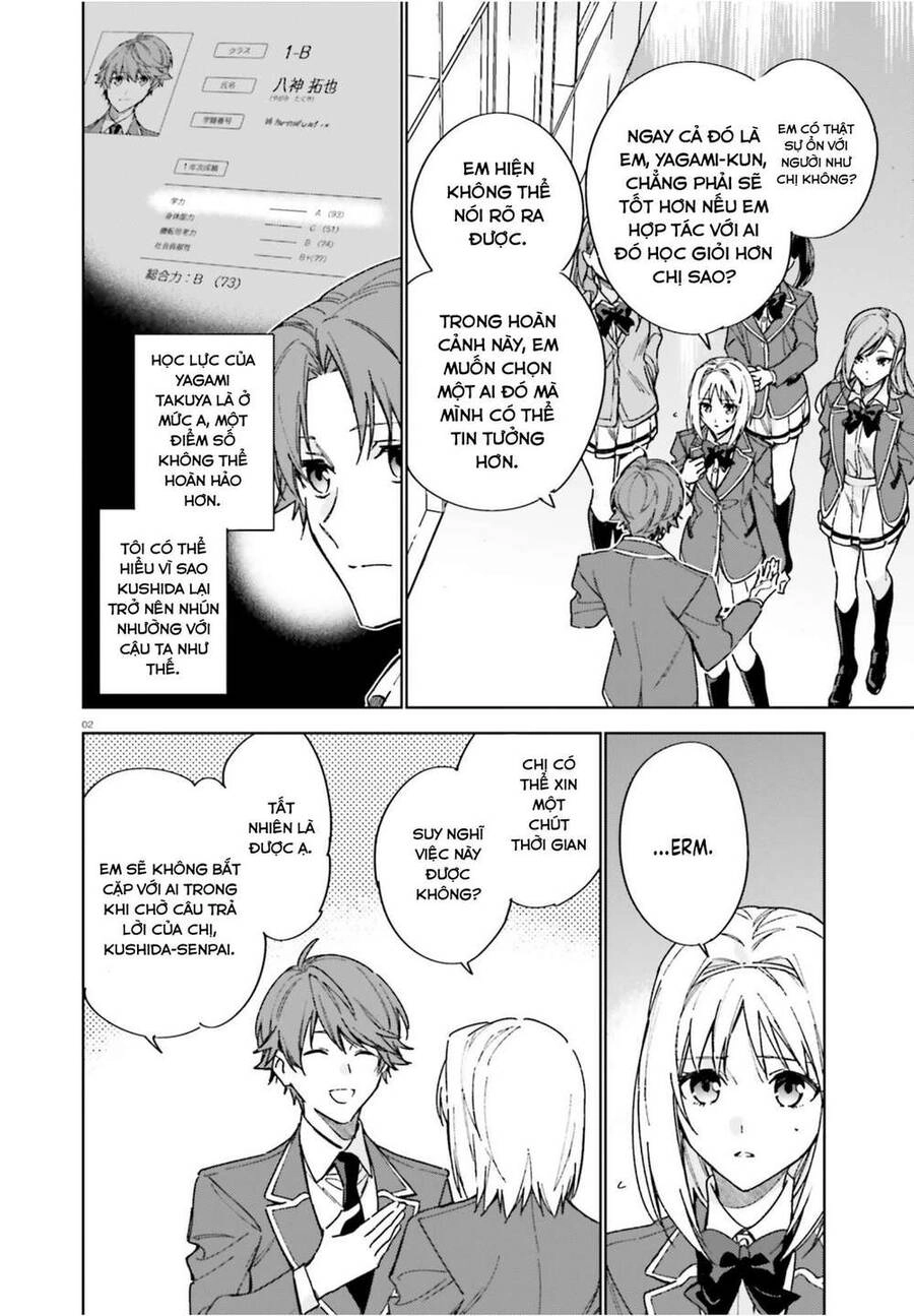 Chào Mừng Đến Với Lớp Học Đề Cao Thực Lực Năm 2 Chapter 4 - 2