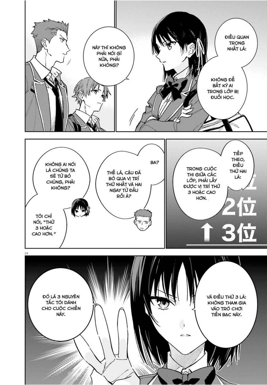 Chào Mừng Đến Với Lớp Học Đề Cao Thực Lực Năm 2 Chapter 4 - 24