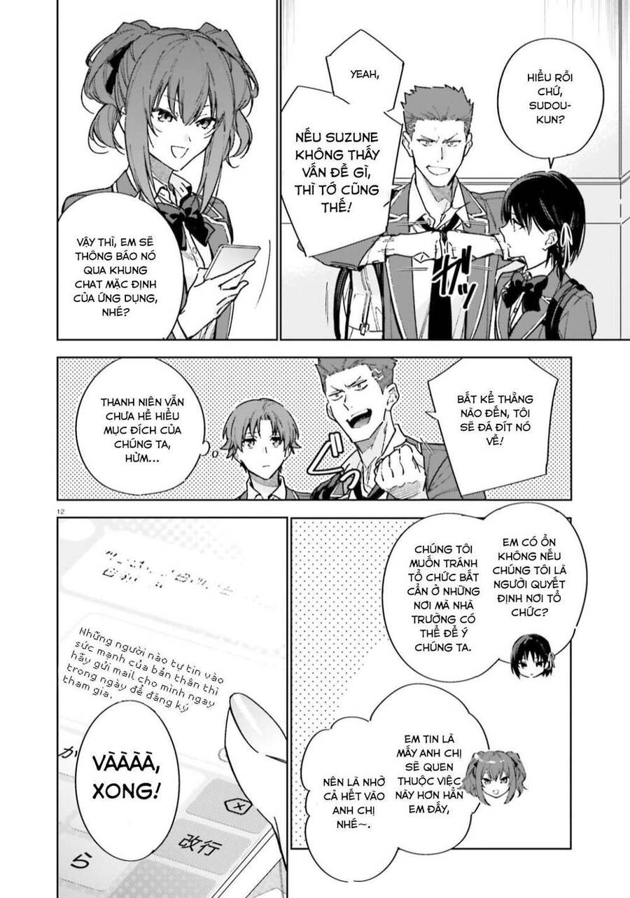 Chào Mừng Đến Với Lớp Học Đề Cao Thực Lực Năm 2 Chapter 5 - 12