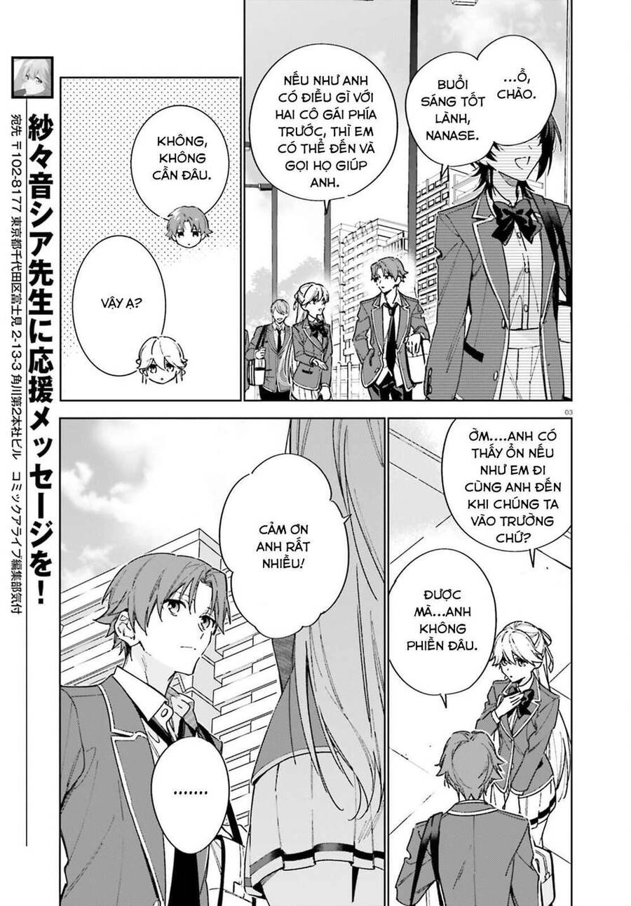 Chào Mừng Đến Với Lớp Học Đề Cao Thực Lực Năm 2 Chapter 6 - 3