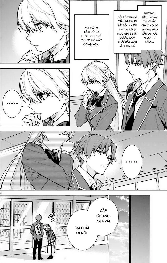 Chào Mừng Đến Với Lớp Học Đề Cao Thực Lực Năm 2 Chapter 11 - 22