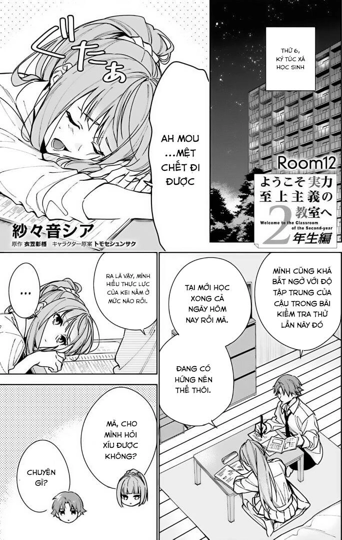 Chào Mừng Đến Với Lớp Học Đề Cao Thực Lực Năm 2 Chapter 12 - 1