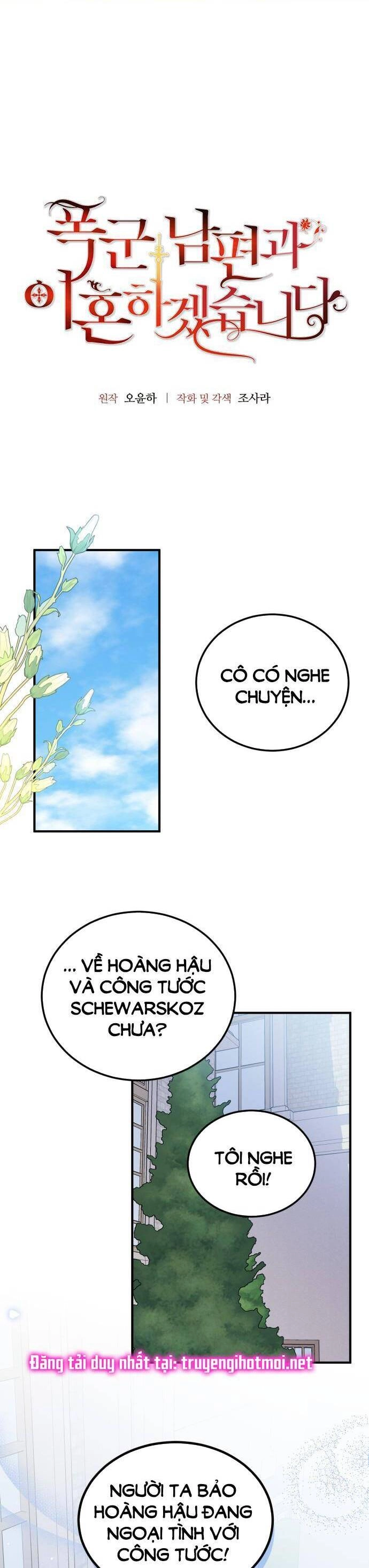 Tôi Sẽ Ly Hôn Với Người Chồng Bạo Chúa Của Mình Chapter 56.1 - 3