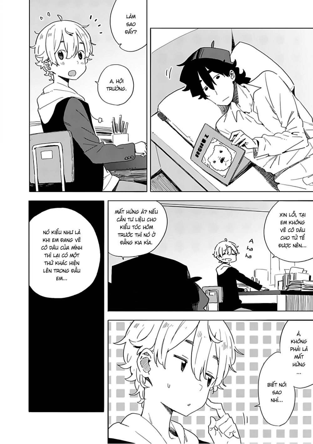 Rắc Rối Ở Câu Lạc Bộ Mỹ Thuật Chapter 72 - 8