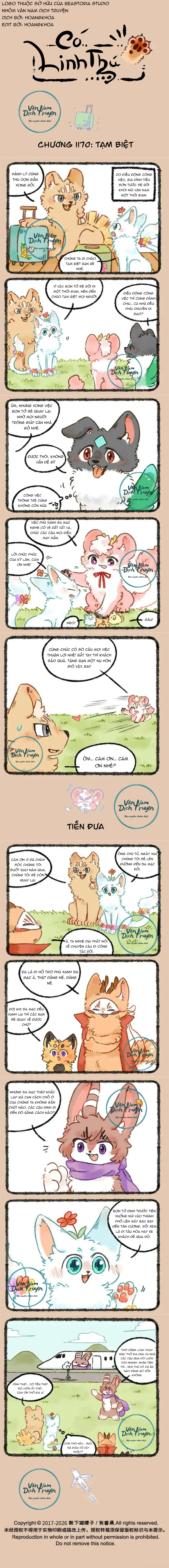 Có Linh Thú Chapter 1170 - 1