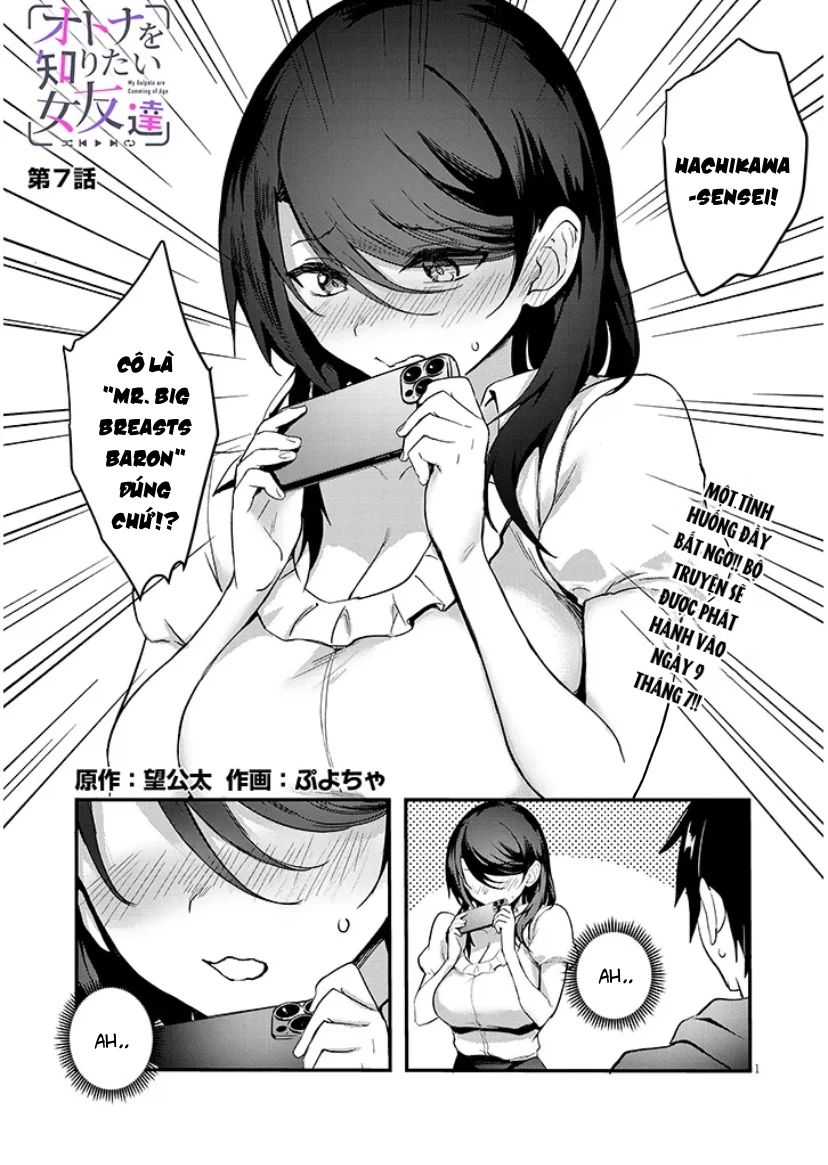 Otona o Shiritai Onnatomodachi Chapter 7.1 - 2