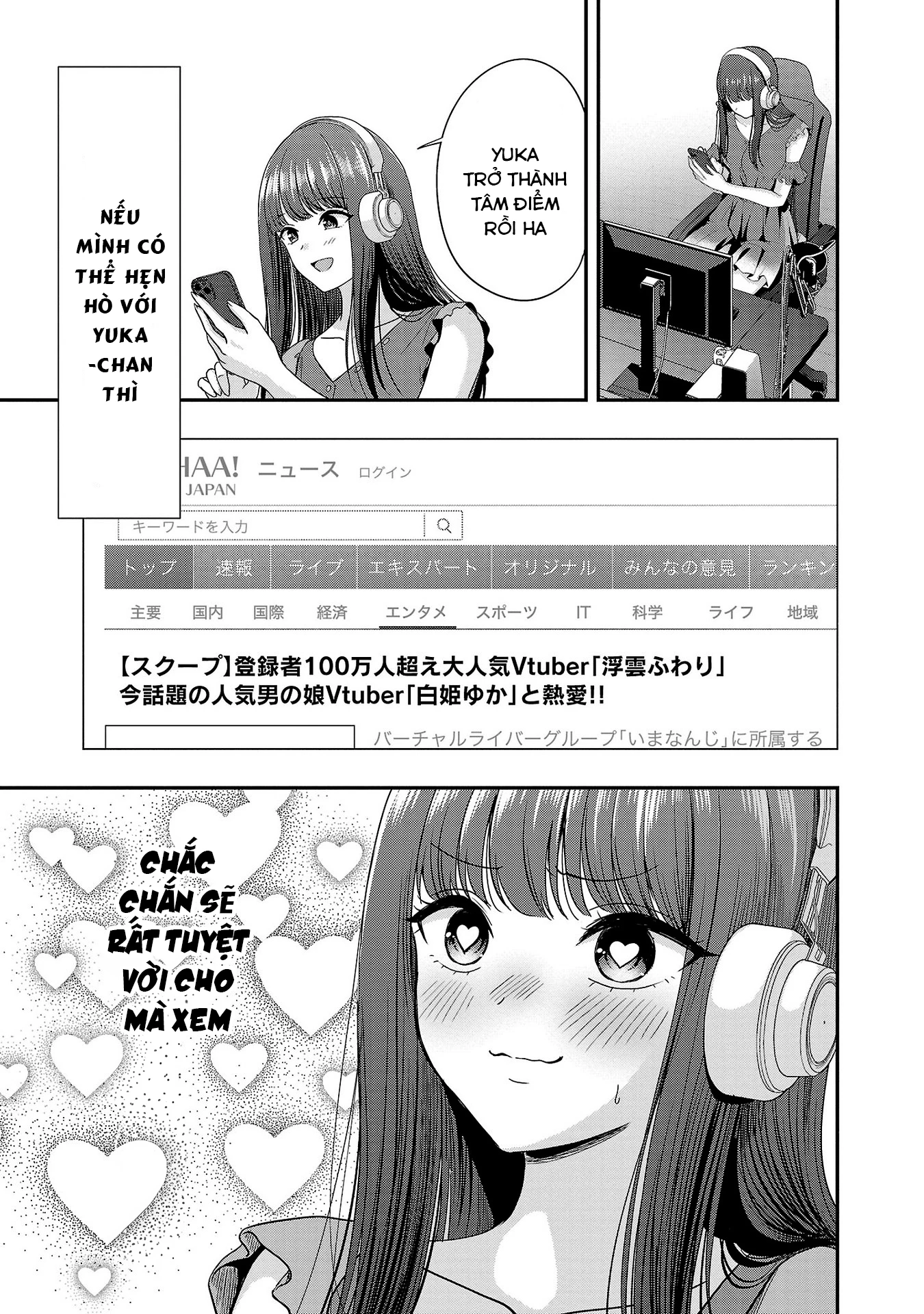 Tuyệt vọng vì thất tình, tôi quyết định trở thành Vtuber vang danh Chapter 30 - 21