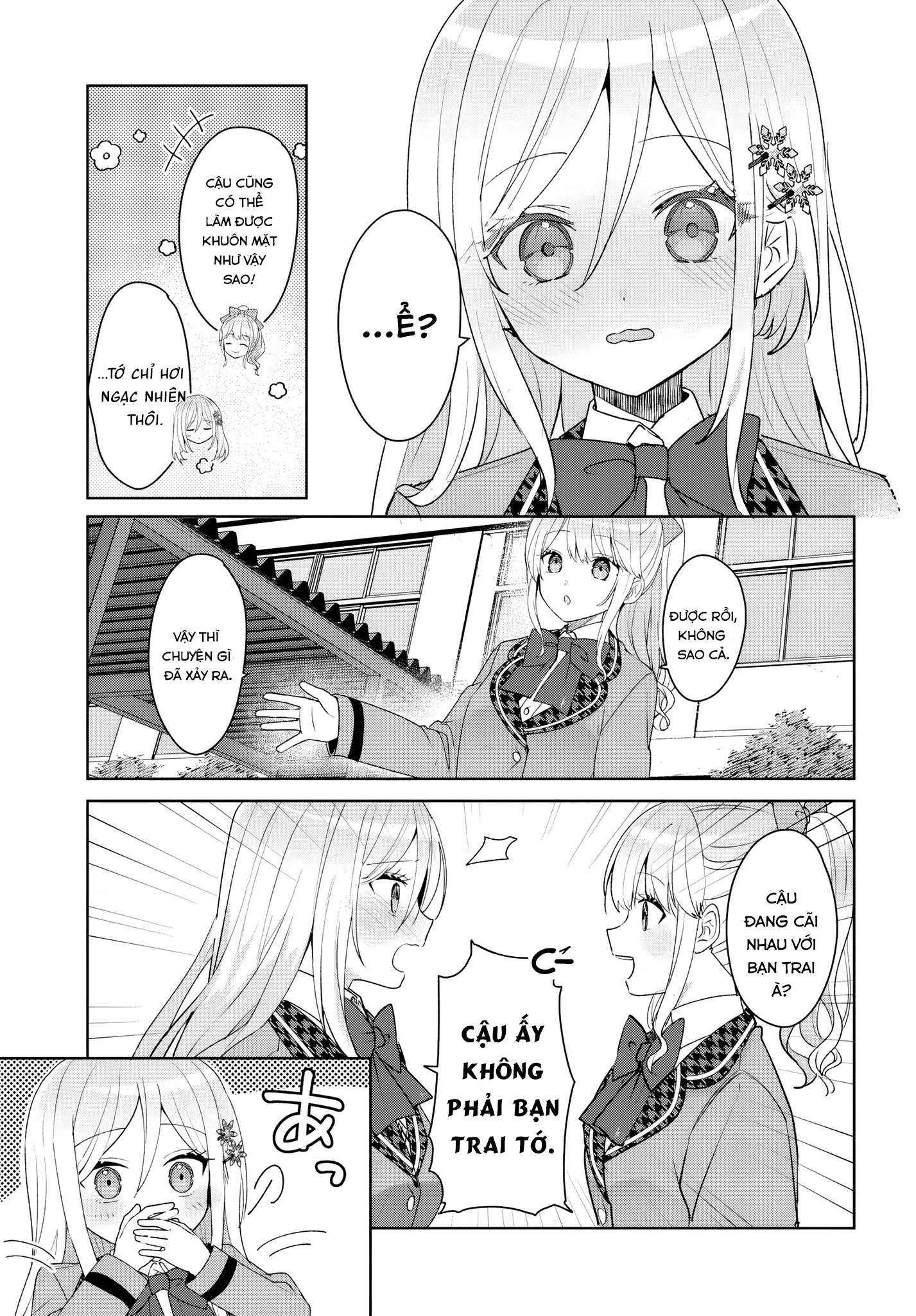 Sau khi giúp đỡ "Công chúa băng giá" từ trường khác, chúng tôi bắt đầu làm bạn Chapter 5.1 - 8