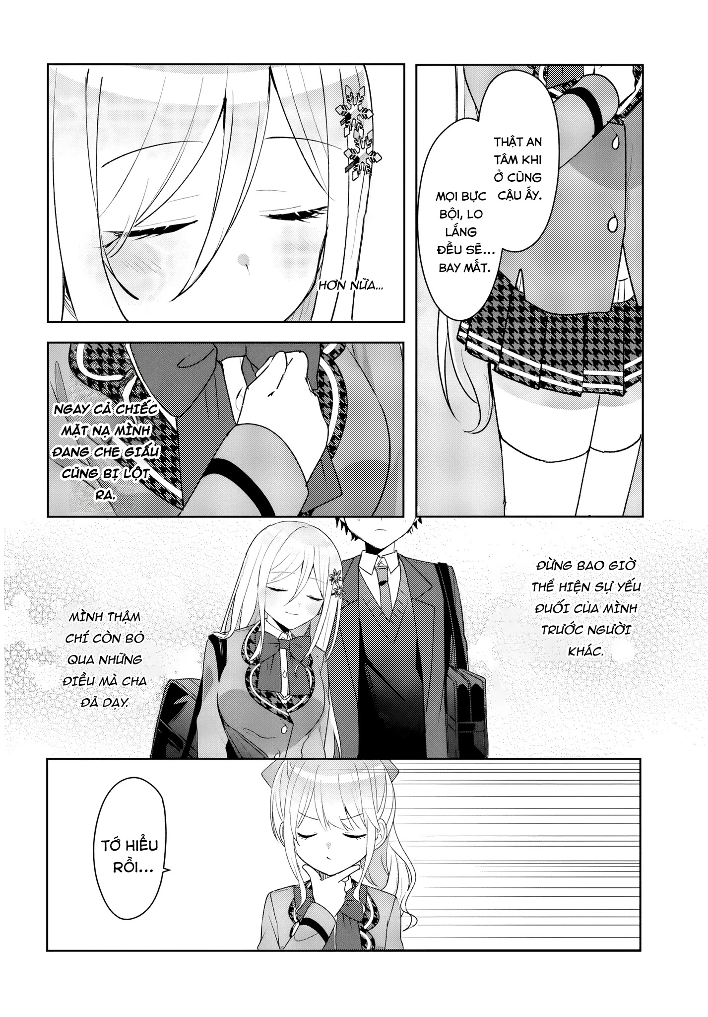 Sau khi giúp đỡ "Công chúa băng giá" từ trường khác, chúng tôi bắt đầu làm bạn Chapter 5.1 - 13