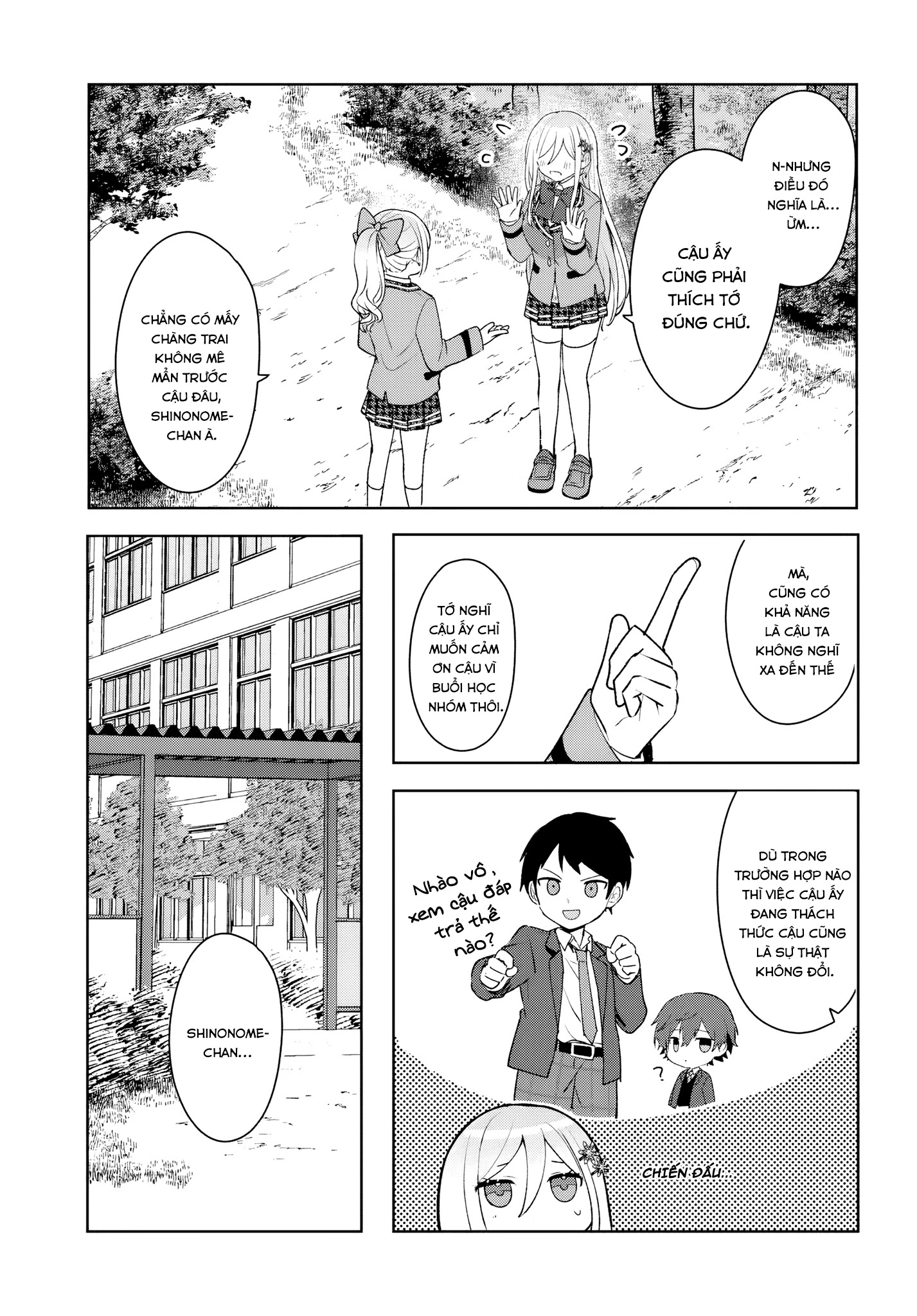 Sau khi giúp đỡ "Công chúa băng giá" từ trường khác, chúng tôi bắt đầu làm bạn Chapter 5.1 - 18