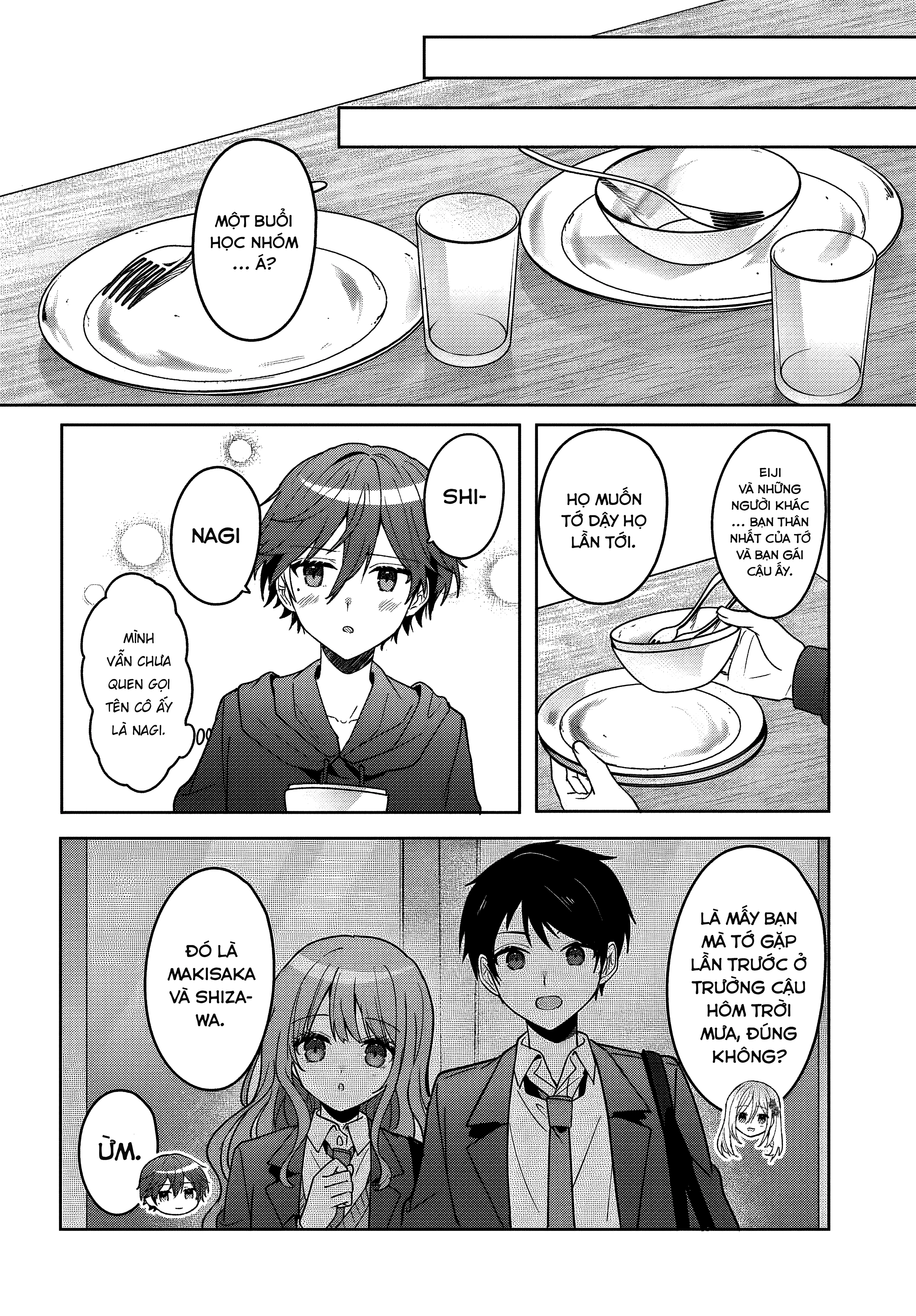 Sau khi giúp đỡ "Công chúa băng giá" từ trường khác, chúng tôi bắt đầu làm bạn Chapter 10.2 - 1