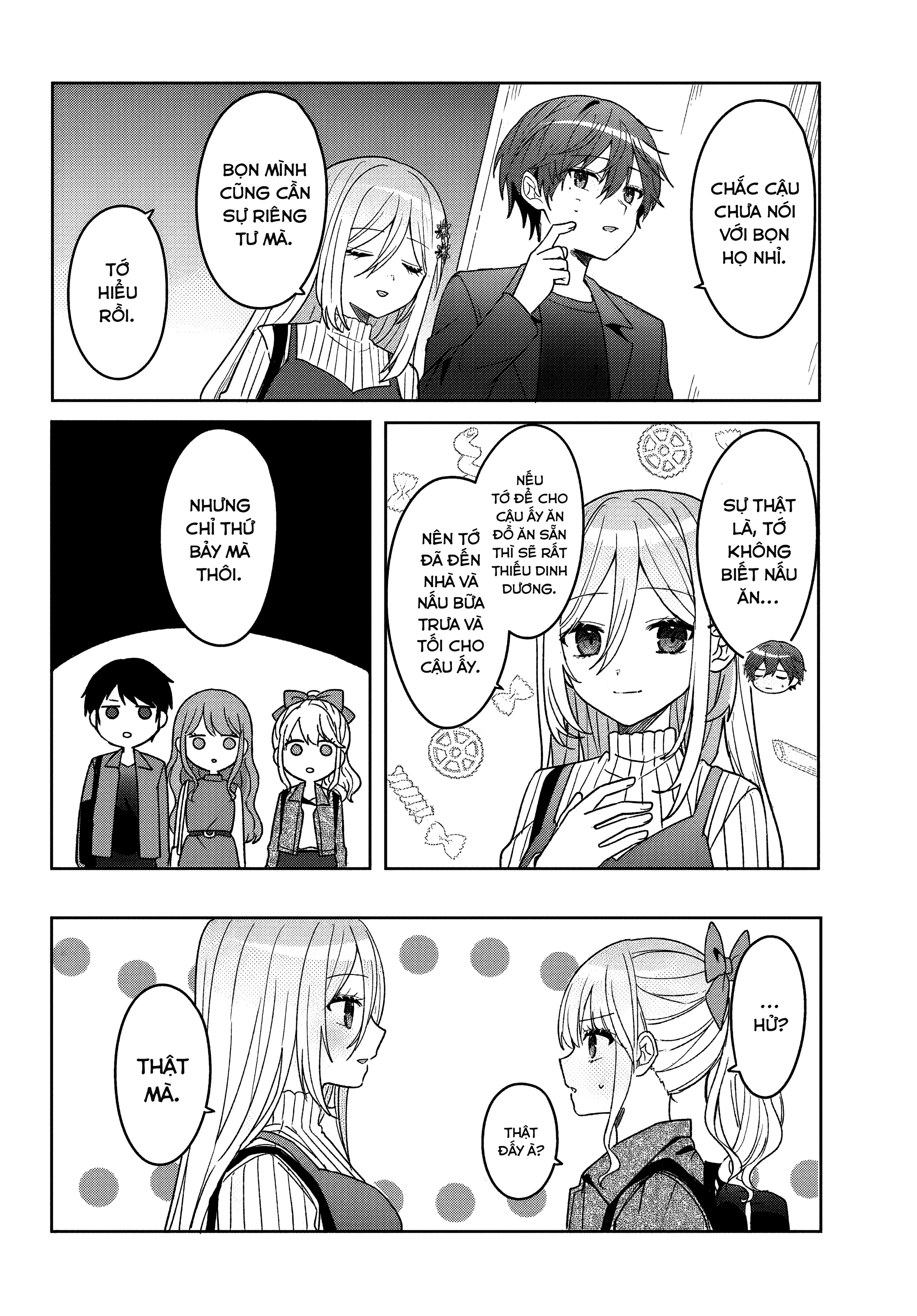 Sau khi giúp đỡ "Công chúa băng giá" từ trường khác, chúng tôi bắt đầu làm bạn Chapter 10.2 - 11