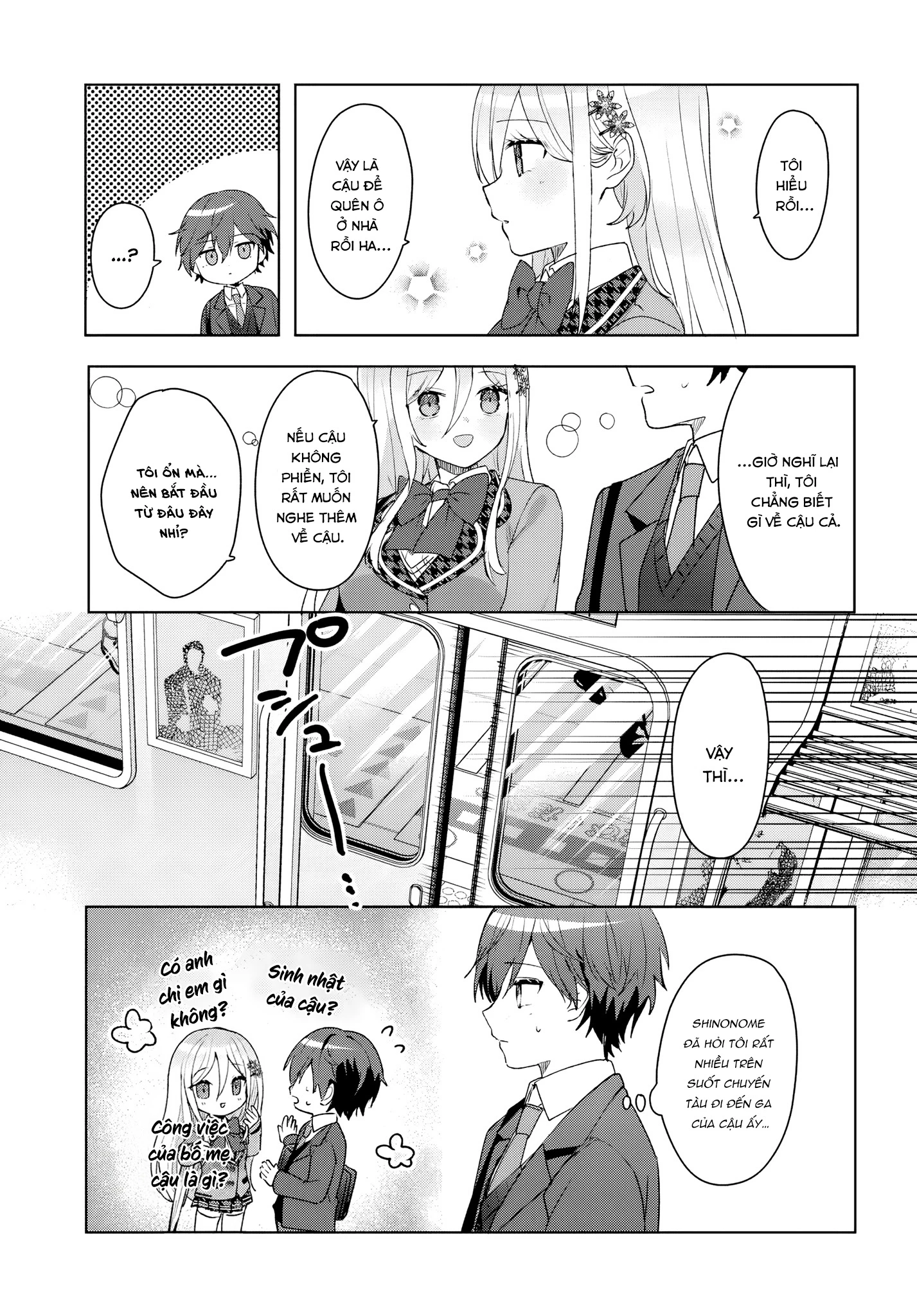 Sau khi giúp đỡ "Công chúa băng giá" từ trường khác, chúng tôi bắt đầu làm bạn Chapter 5.2 - 4